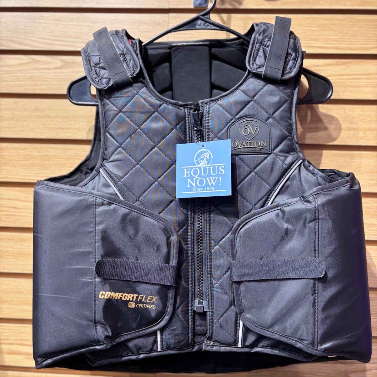 Used Adult Medium Black Ovation Comfortflex Body Protector