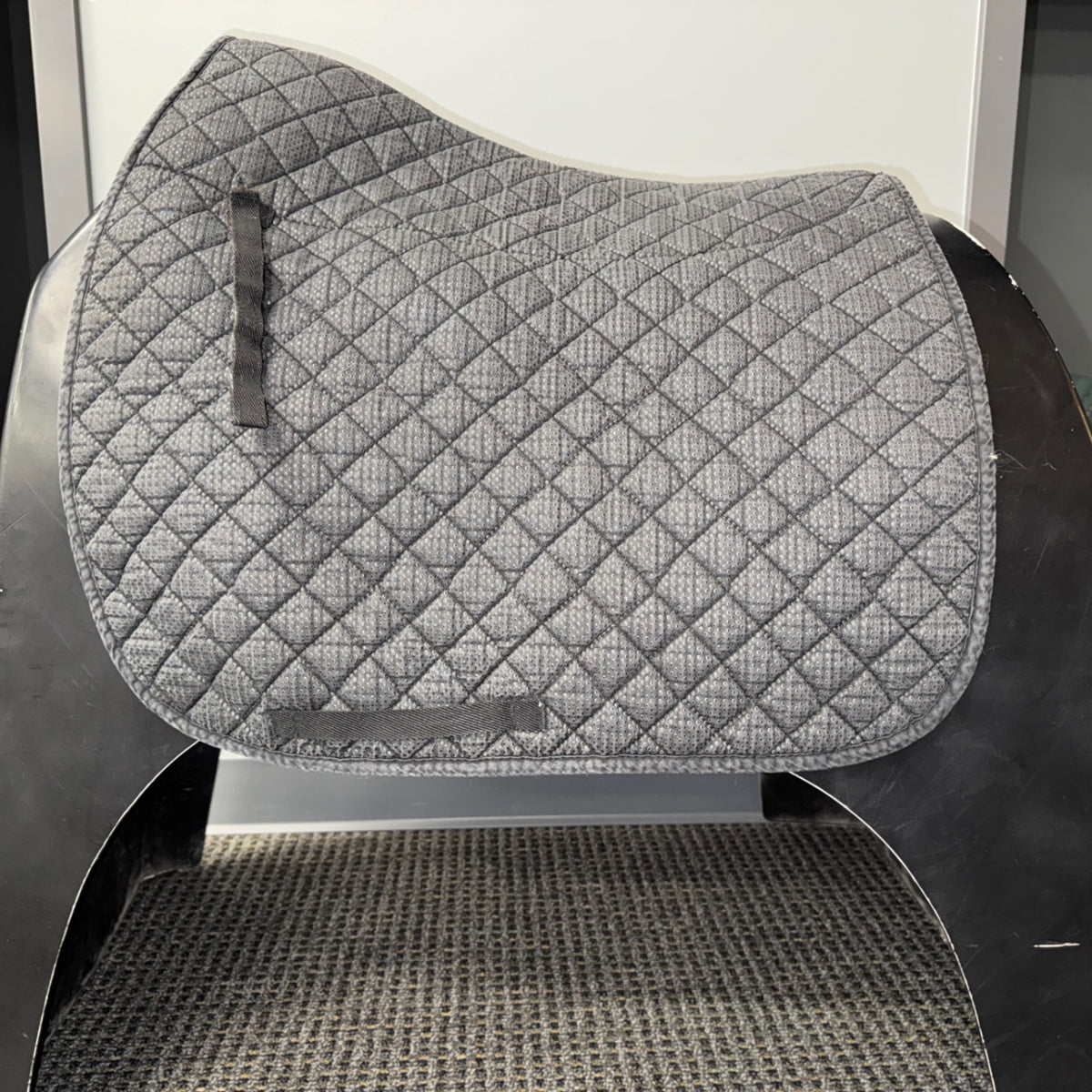 Used Dressage Saddle Pad Full Black