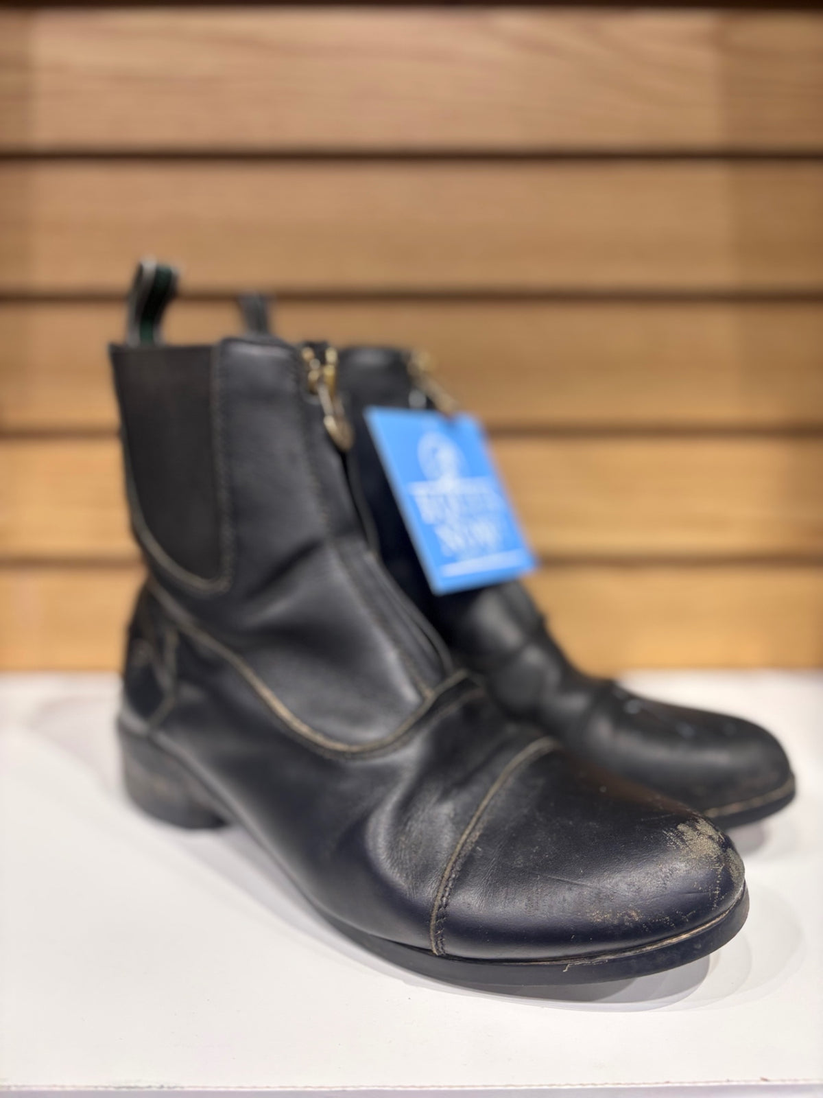 Used US 9B Black Ariat Paddock Boots