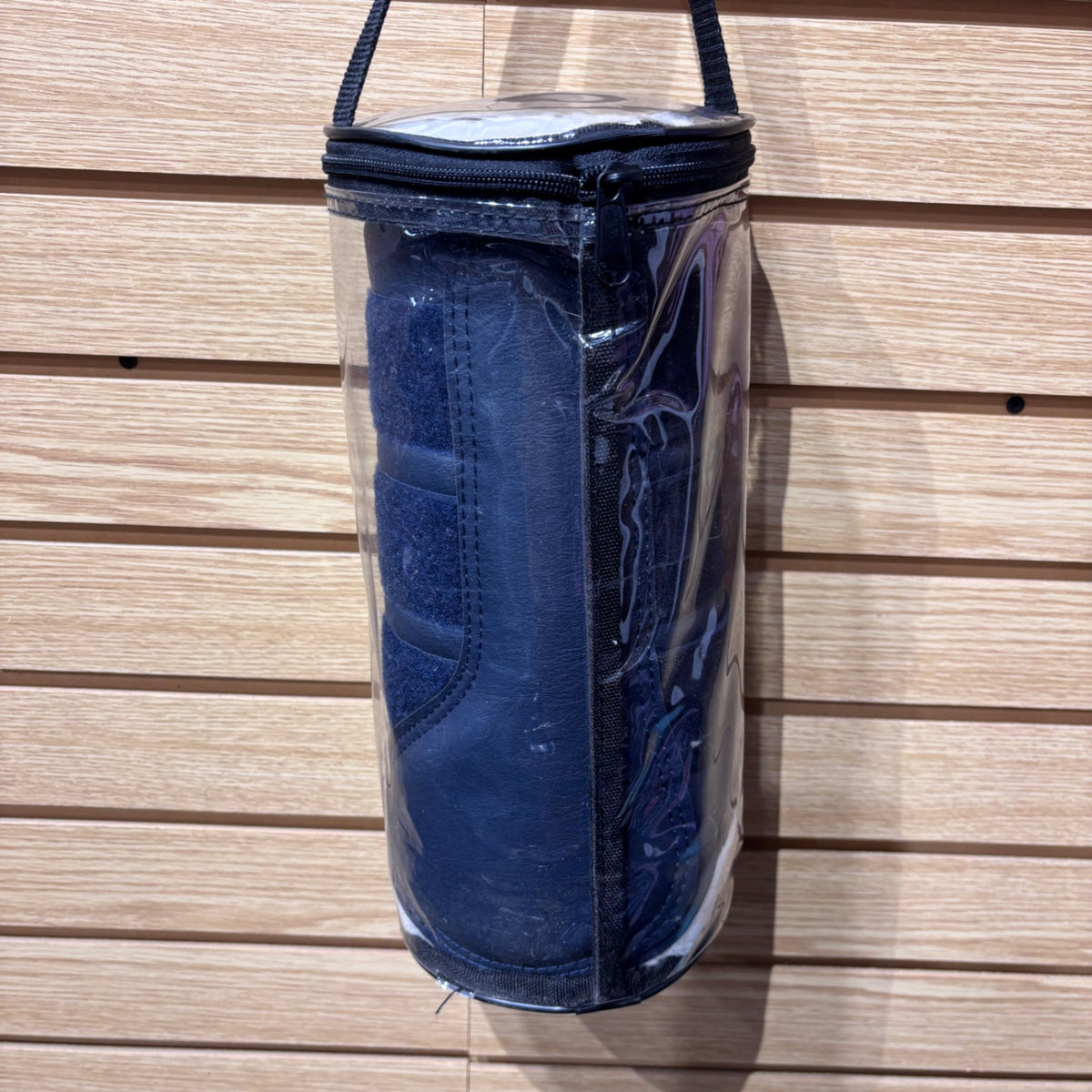 Used XL Navy Dressage Sport Boots (Pair)