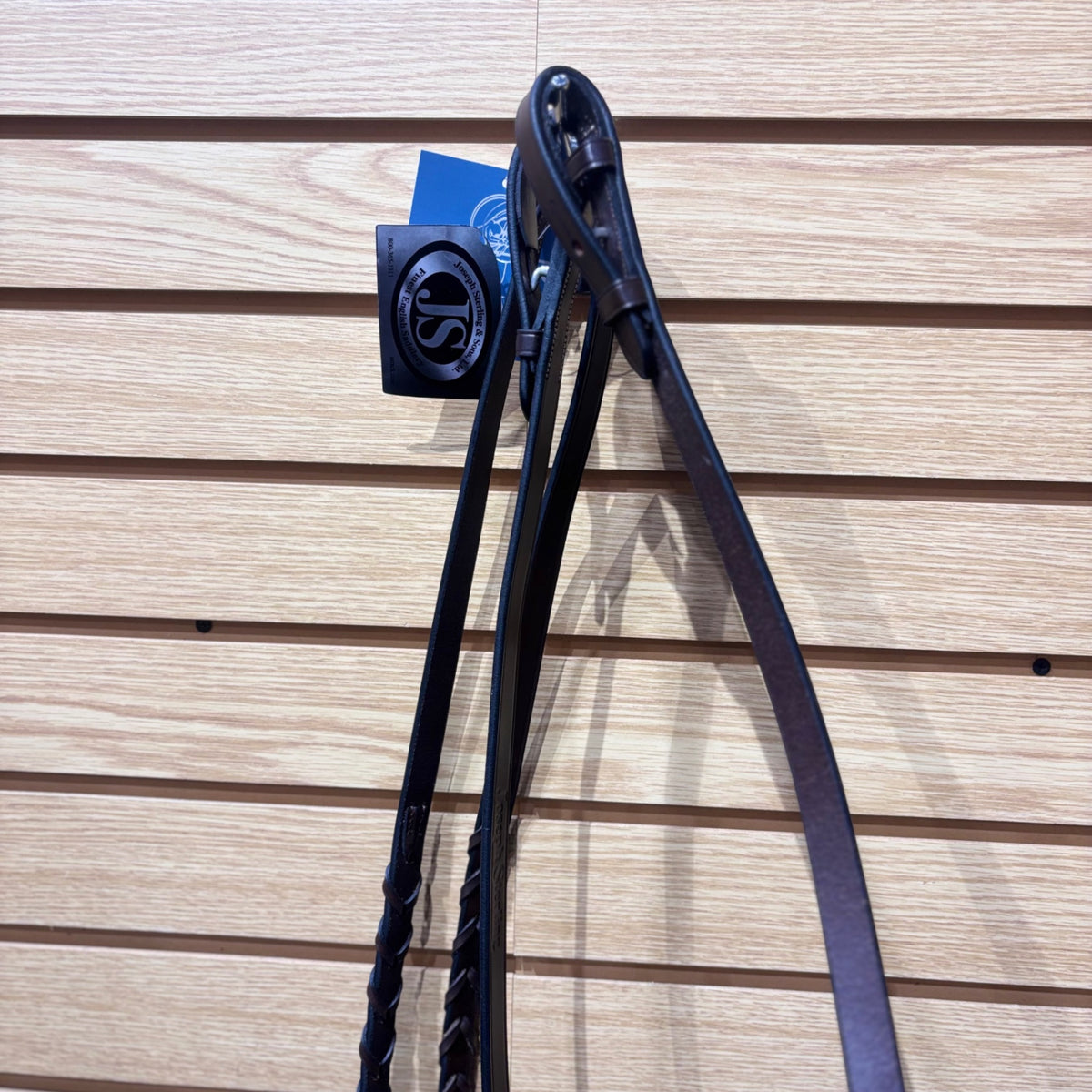 Used Standard Length Brown Joseph Sterling Laced Reins