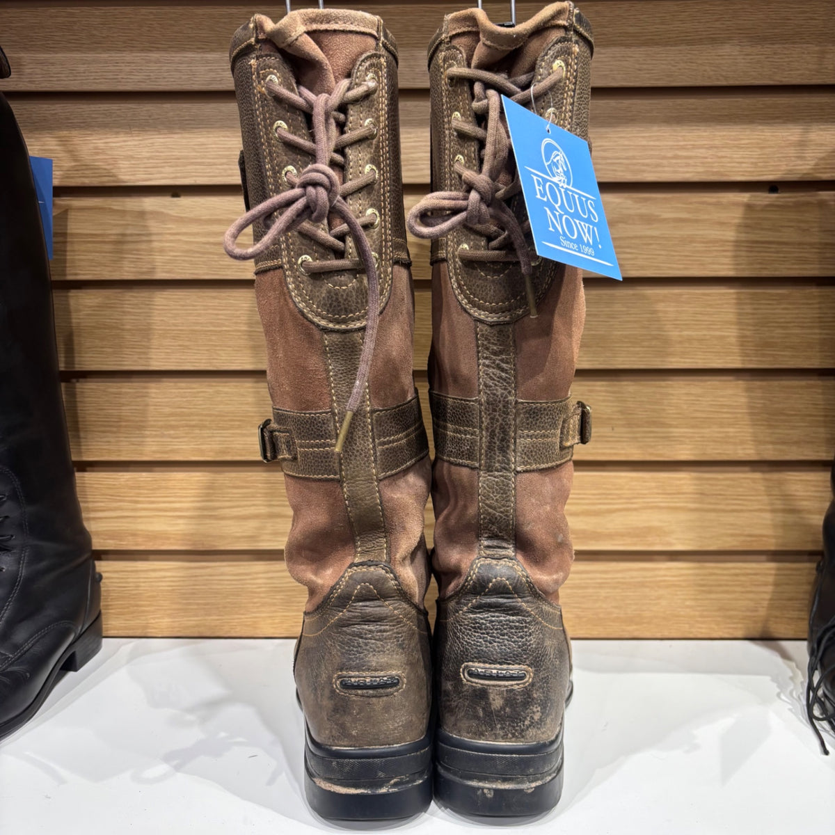 Used 8.5B Brown Ariat Langdale Country Boots