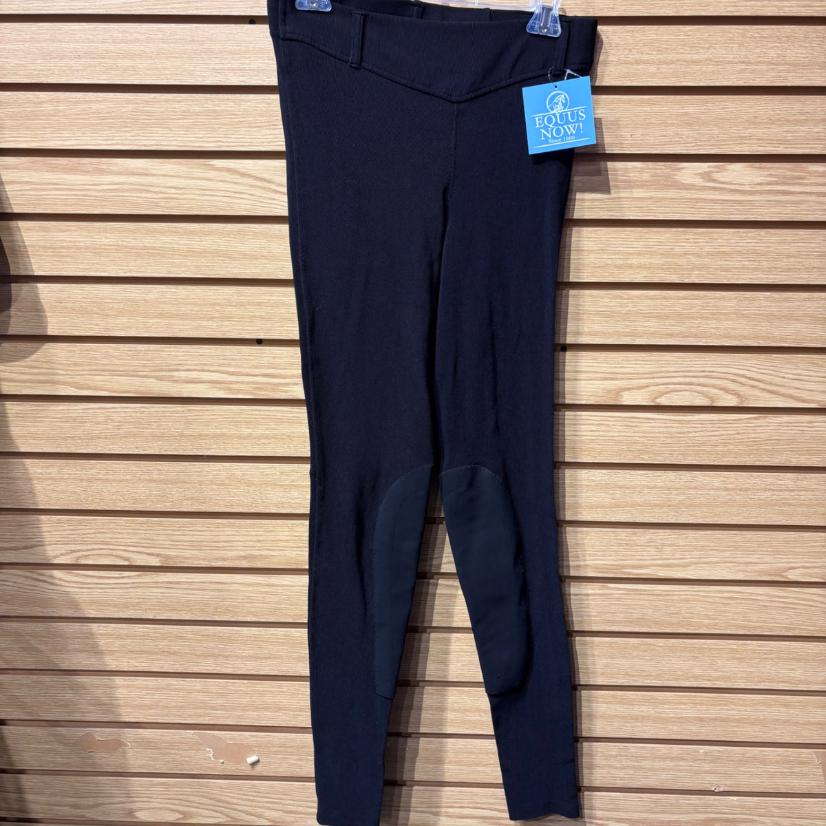 Used XL Black Kerrits Knee Patch Breeches