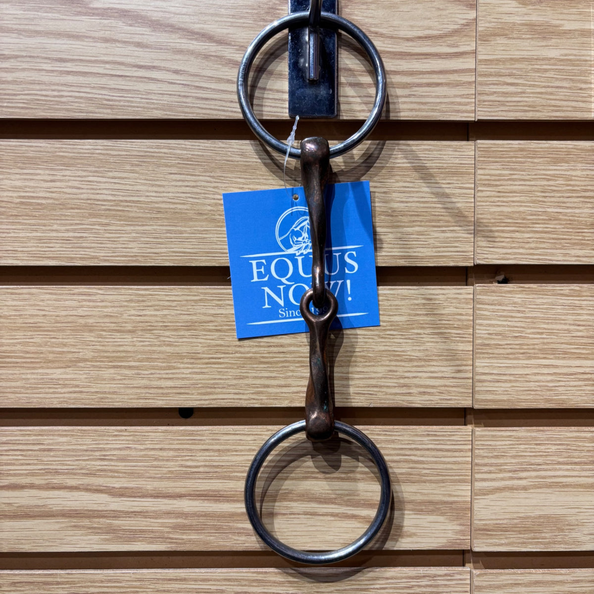Used 5" Copper Slow Twist Single Jointed Snaffle