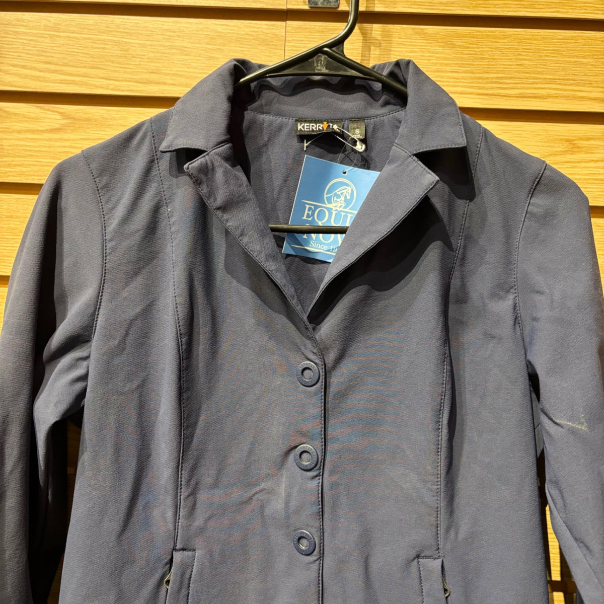 Used Small Navy Kerrits Show Coat