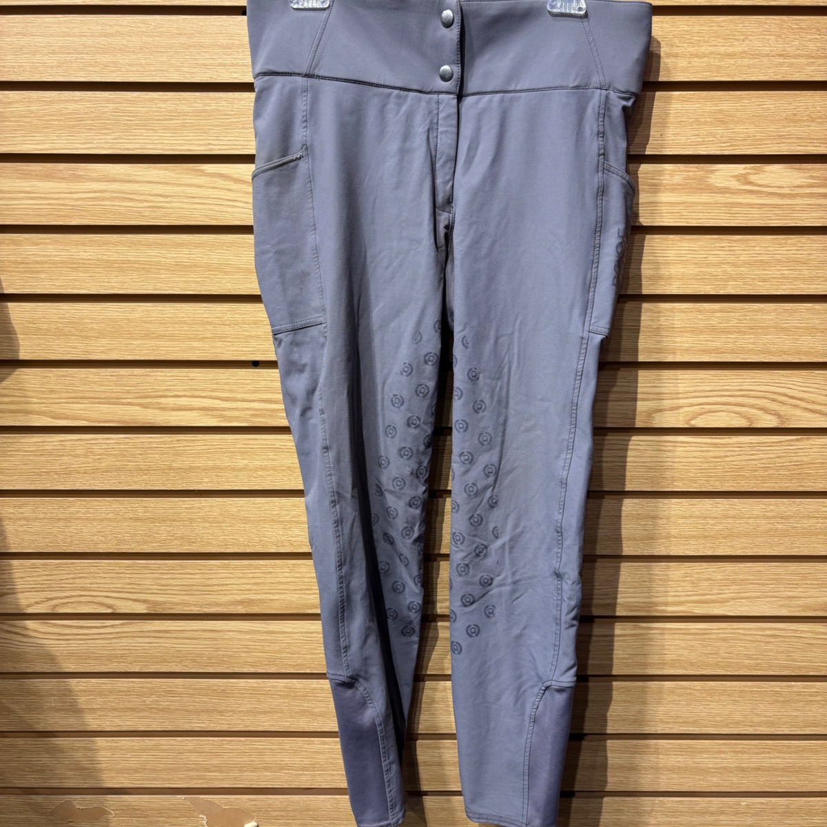 Used 42 (US 10) Grey PS of Sweden Full Seat Breeches