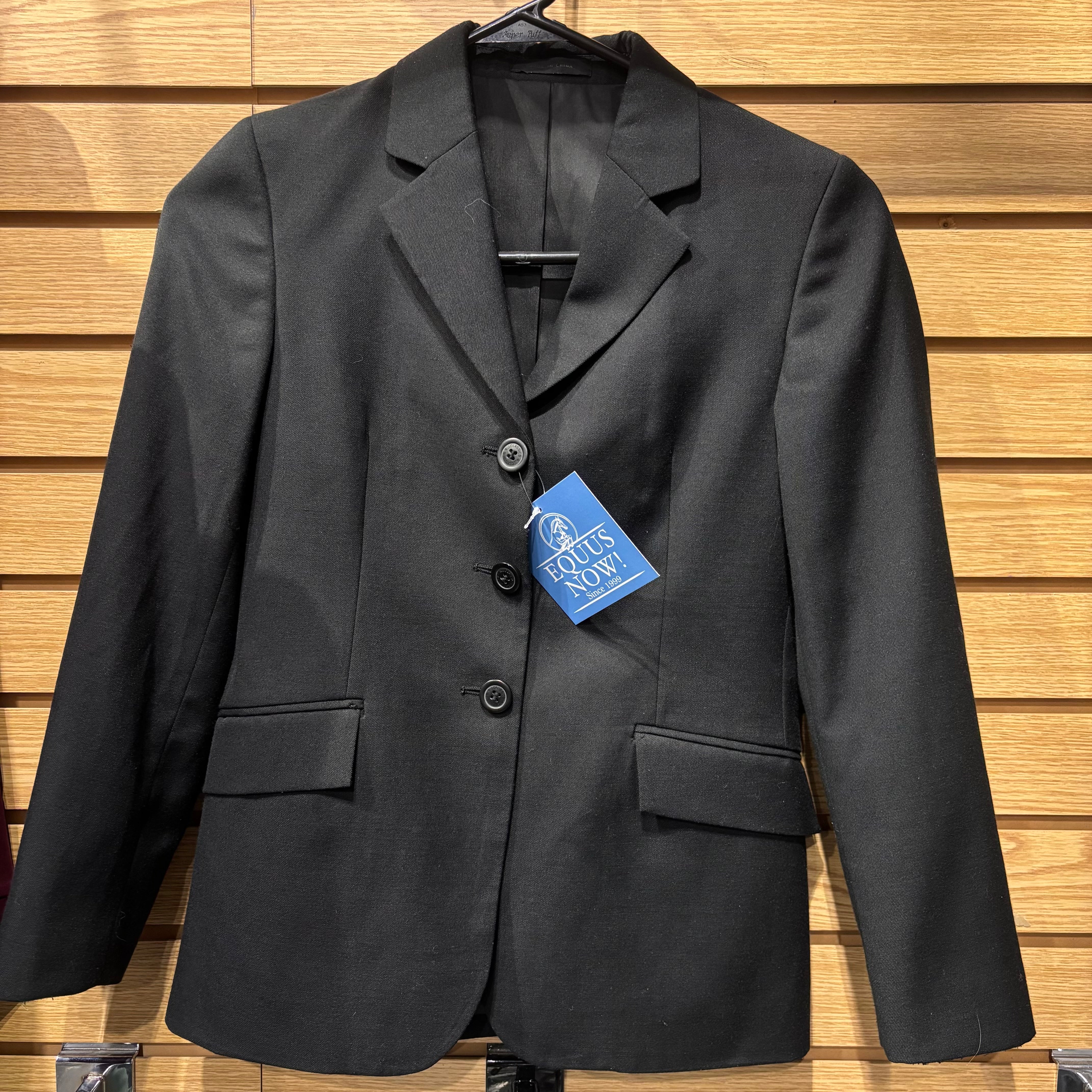 Used 14R Black RJ Show Coat
