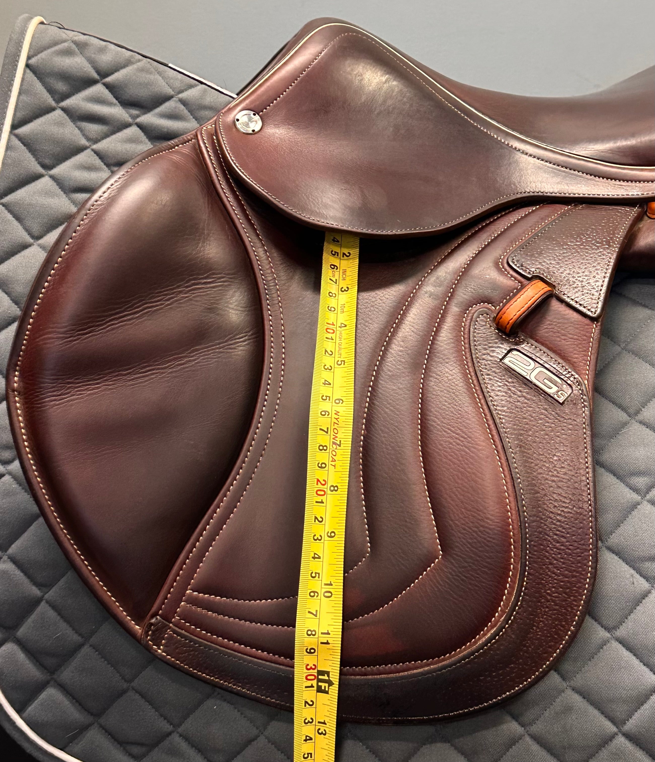 Used CWD Mademoiselle Jump Saddle 17" Medium Gullet