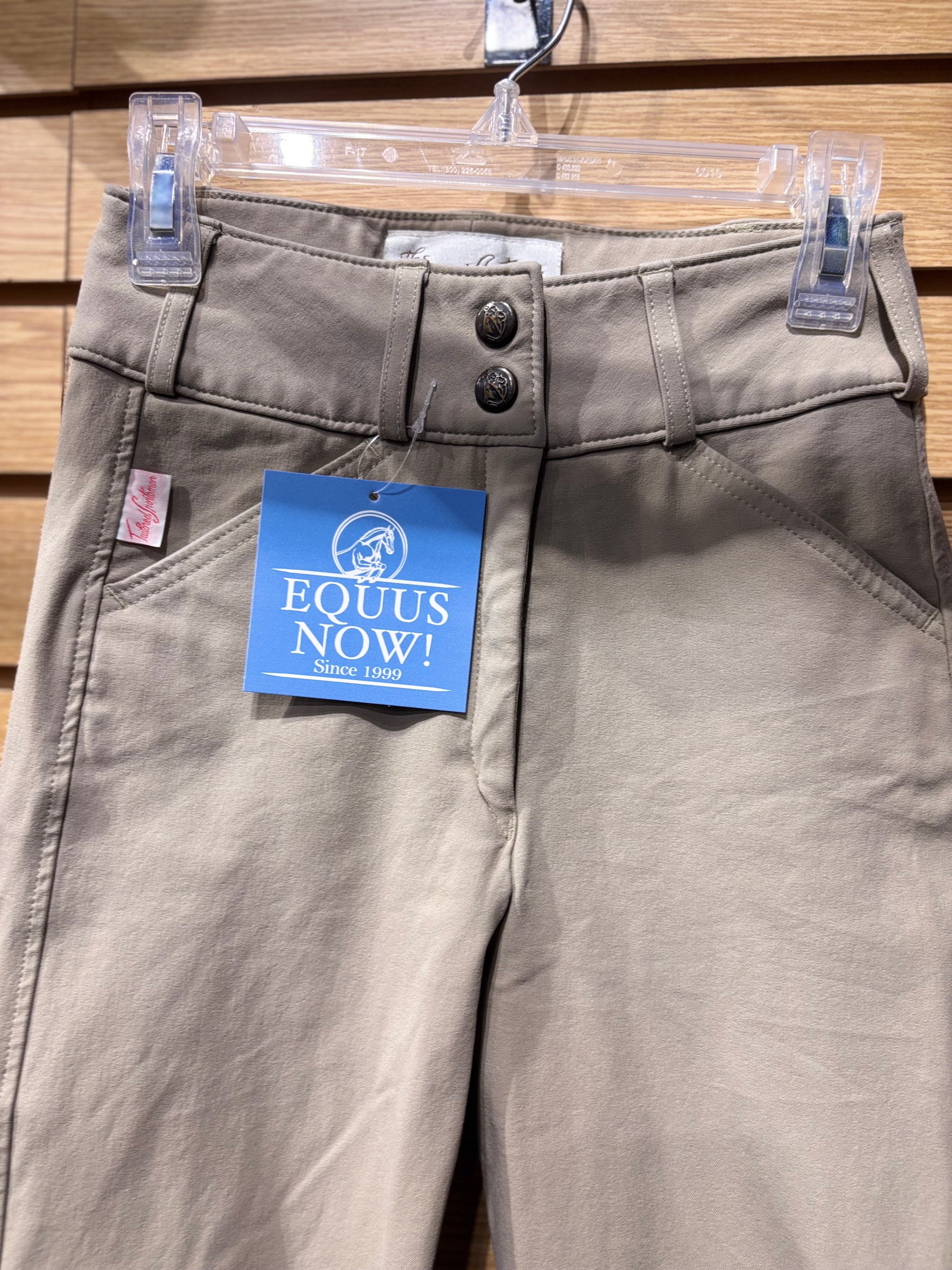 Used 22 Tan Tailored Sportsman Knee Patch Breeches