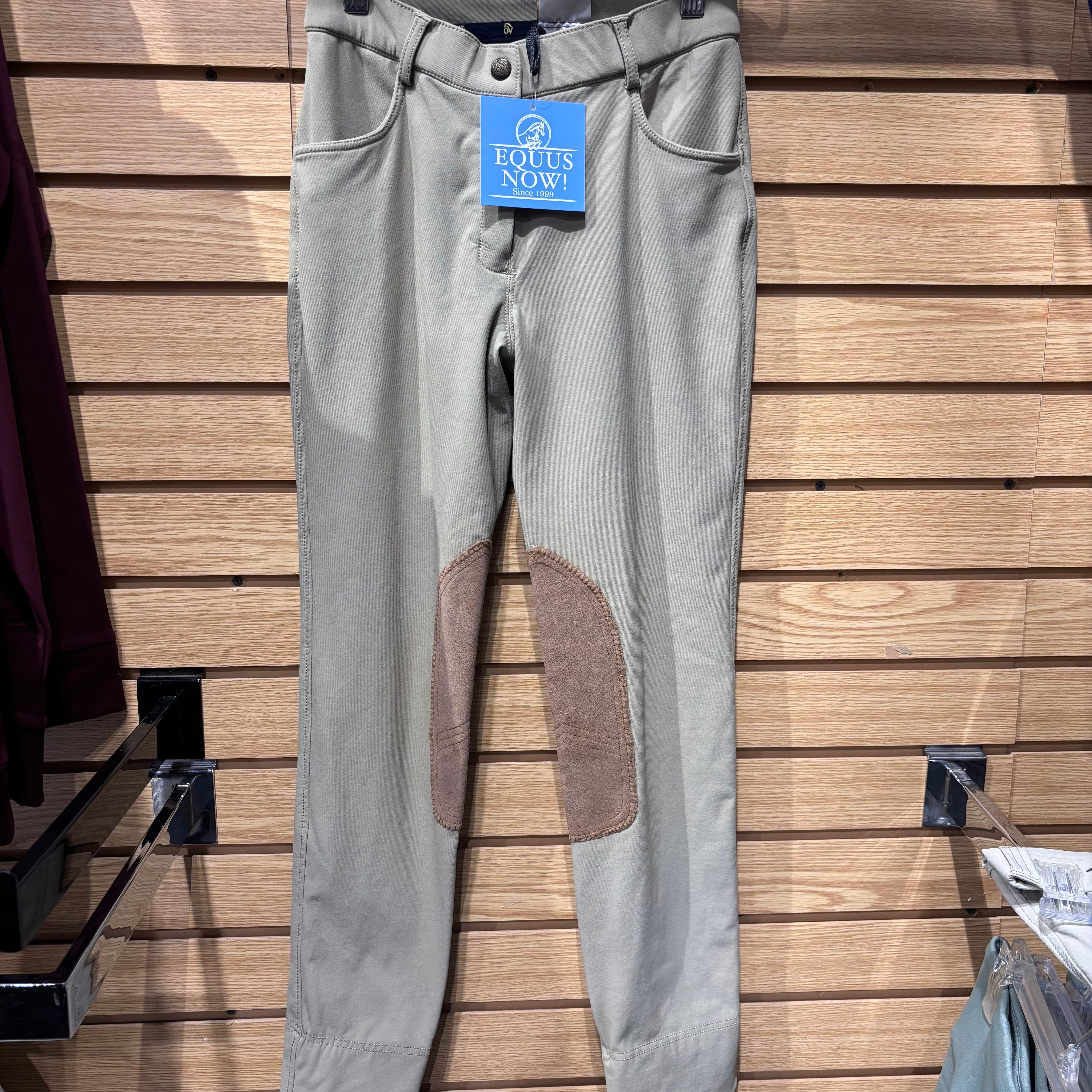 Used 14 Ovation Knee Patch Jods Tan
