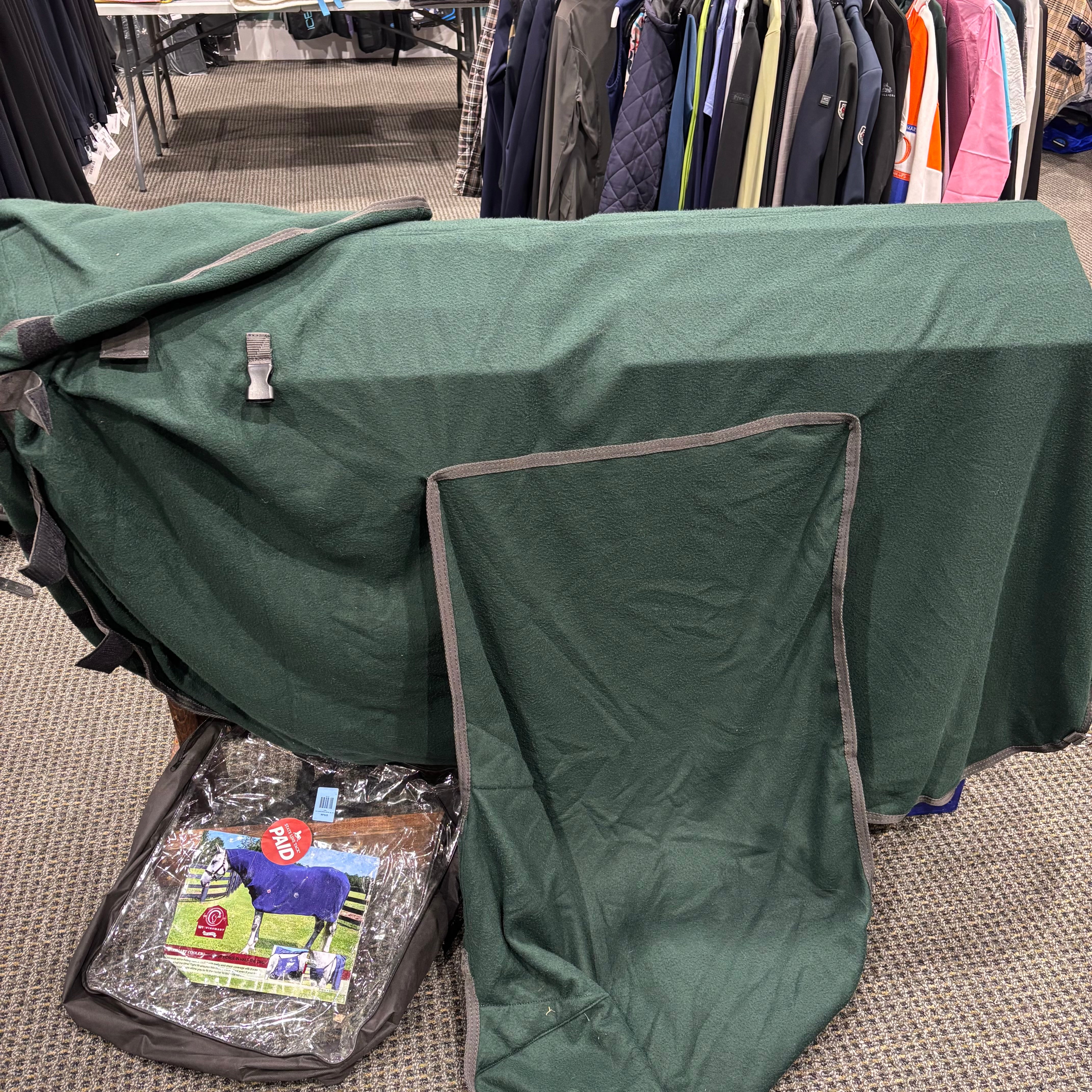 Used 70" Hunter Green Cooler with Neck