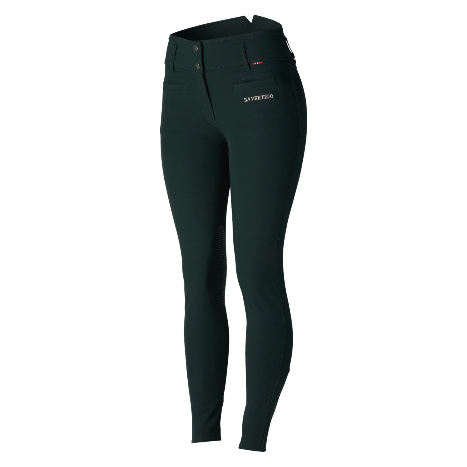 Sale B Vertigo Tiffany Womens High Waist Silicone Knee Patch Breeches