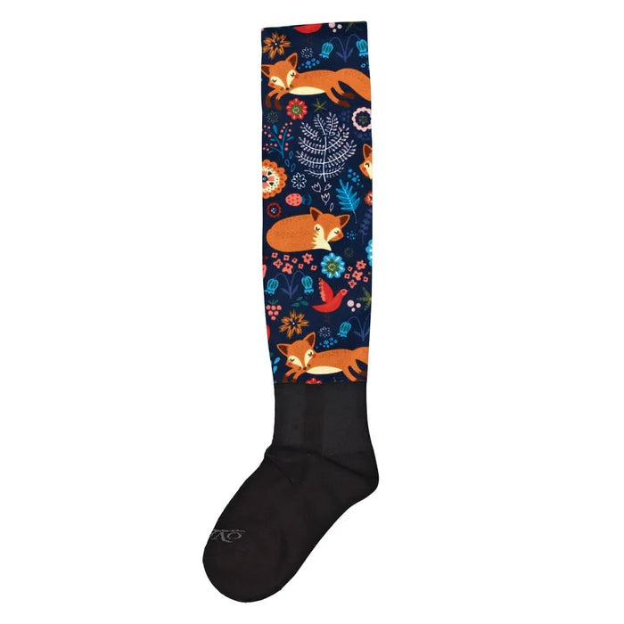 Ovation Kids PerformerZ Boot Sock - C1915 Playful Foxes
