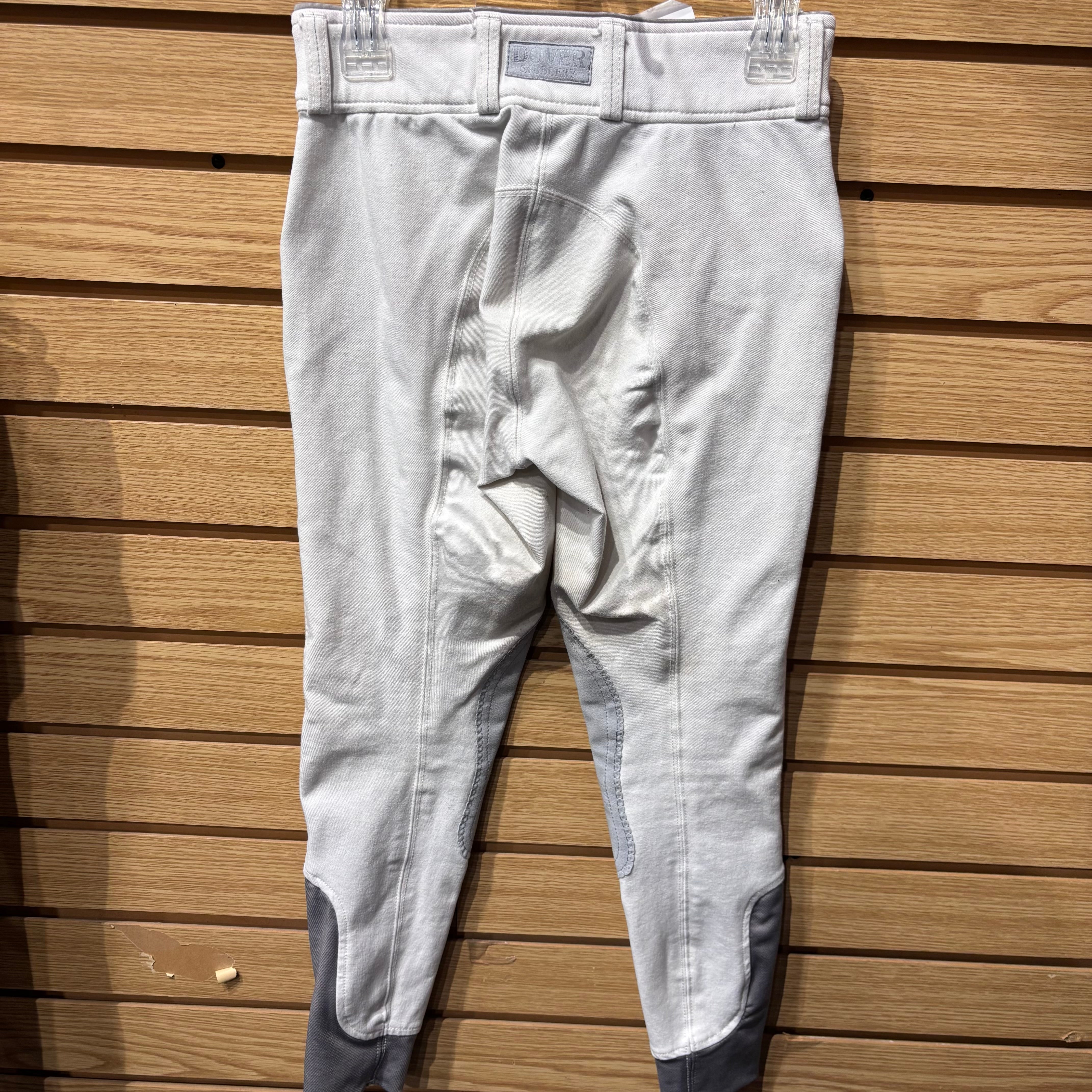 Used Kids 10 White Dover Breeches