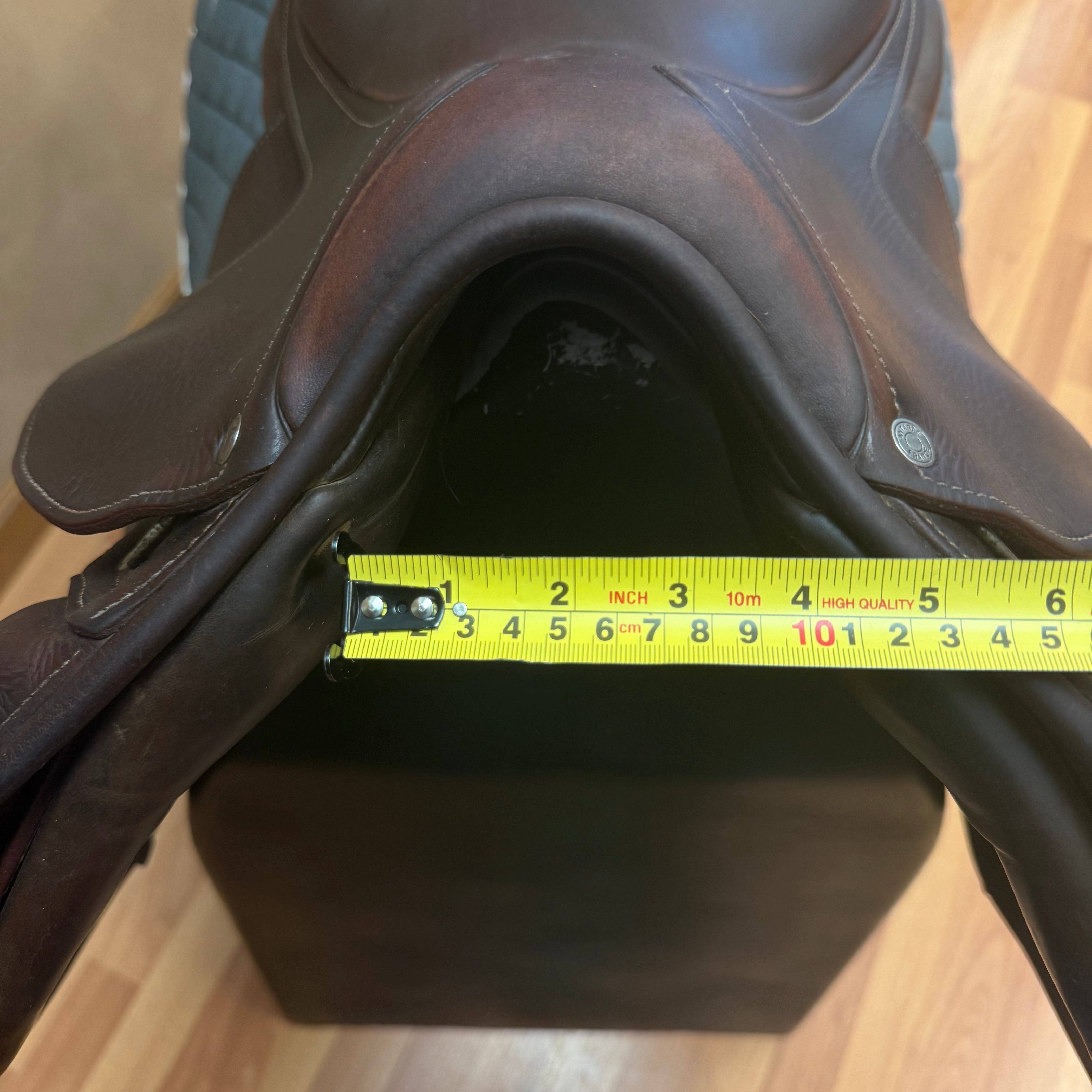 Used Antares Contact Jump Saddle 16.5" Medium Wide Tree