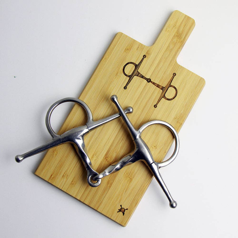 Hunt Seat Paper Co. - Full Cheek Bamboo Mini Charcuterie Board