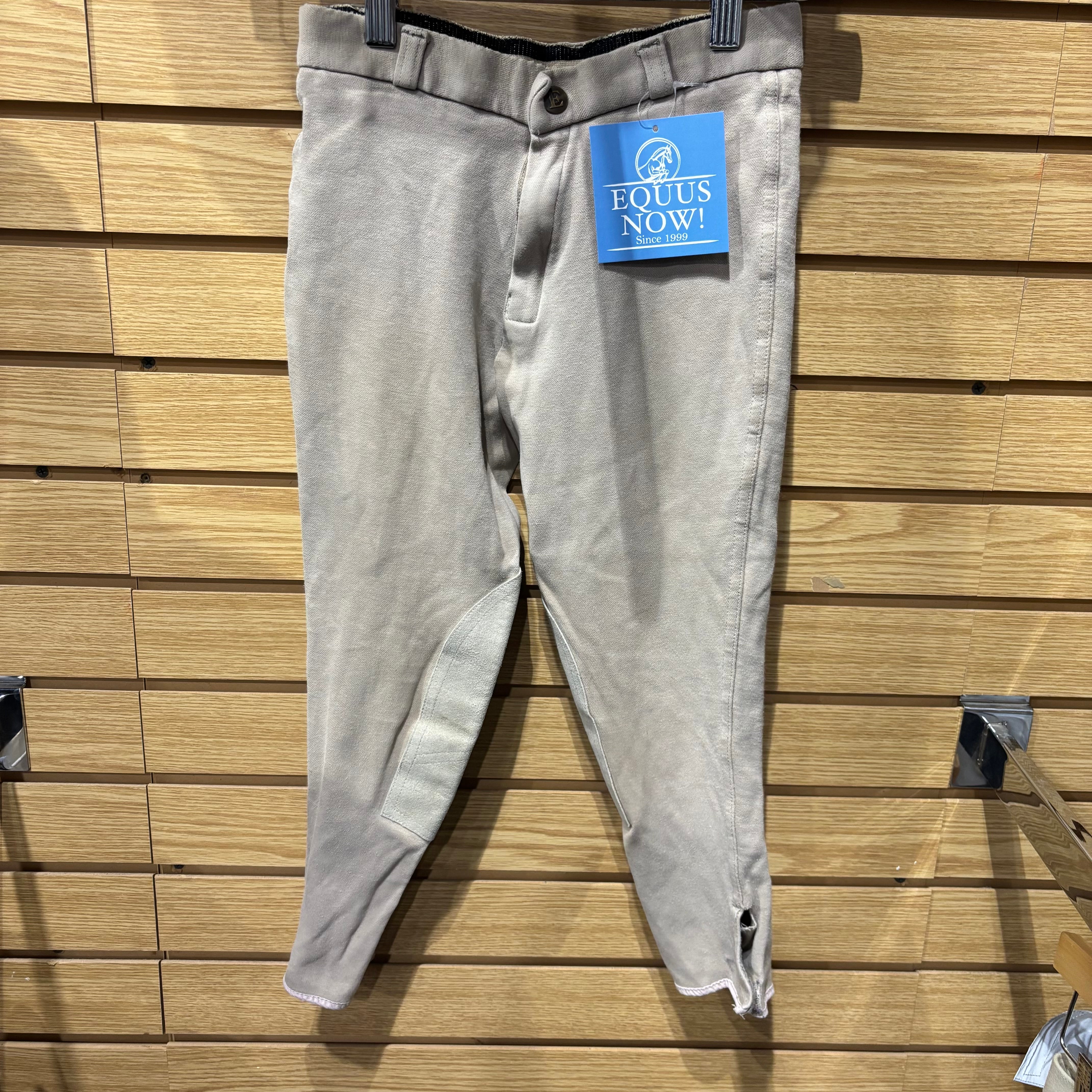 Used Equistar Youth 10 Tan Breeches