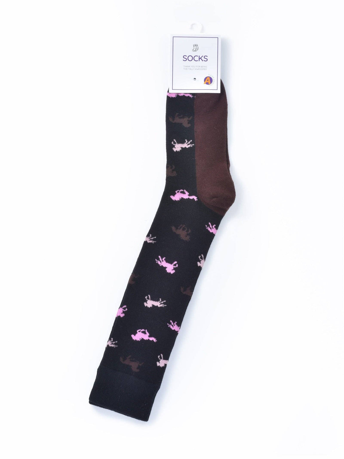 Funkyrel® Atzbranding Limited - Rufia - Horseback Rider Pattern Calf-Length Socks
