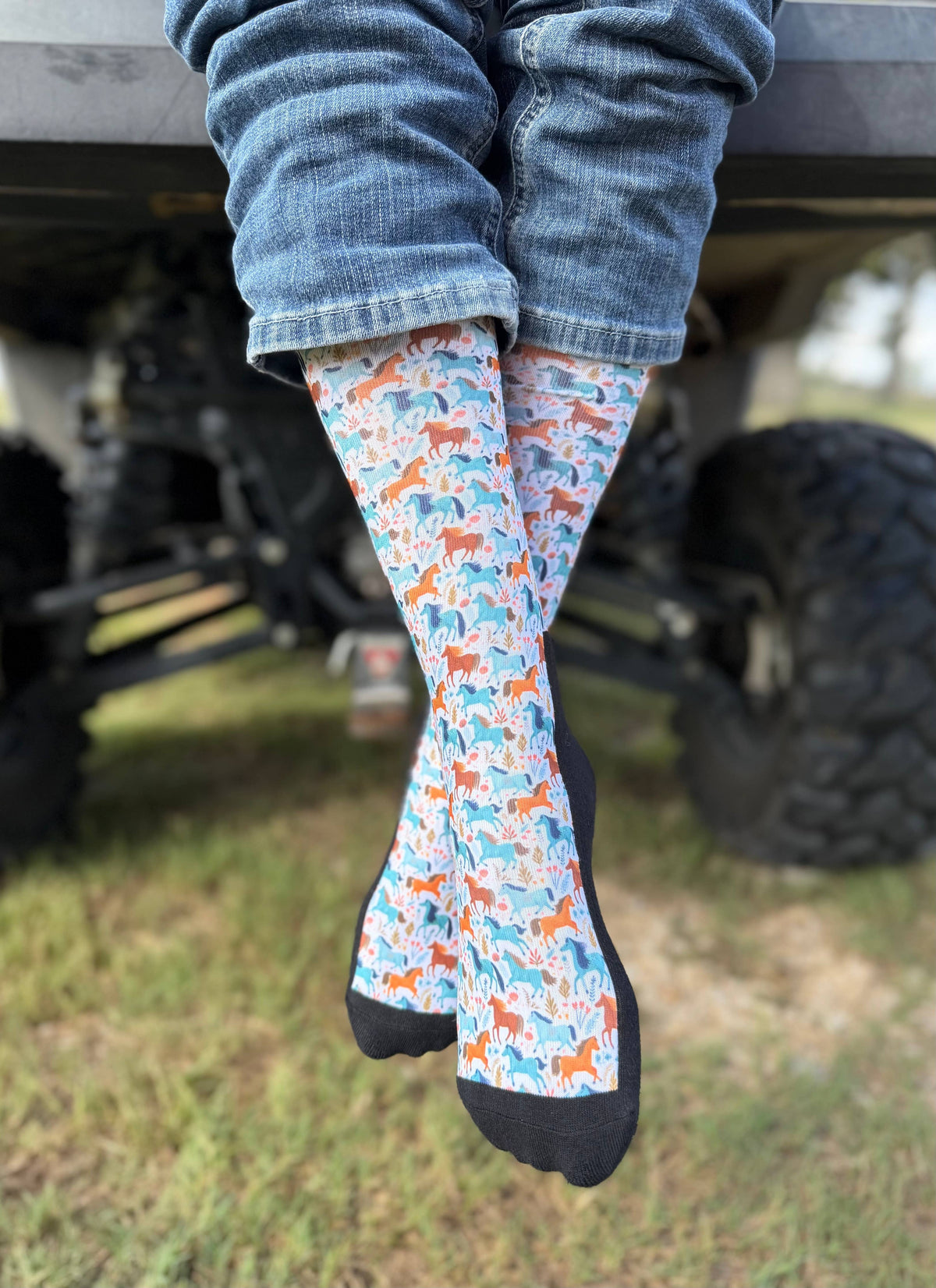 Red Barn Socks - Fall In Stride