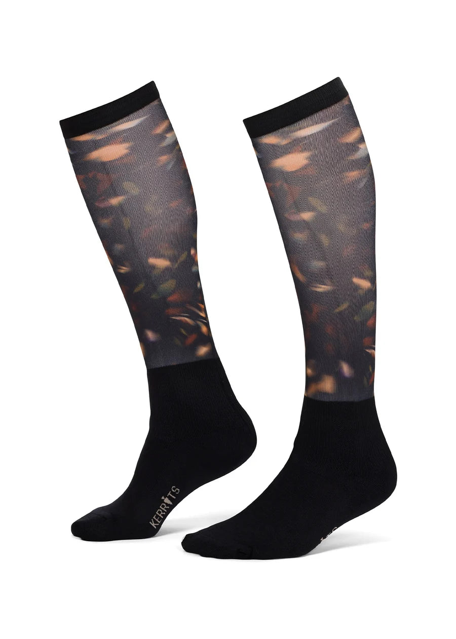 Kerrits Dual Zone Boot Socks - Autumn Prism