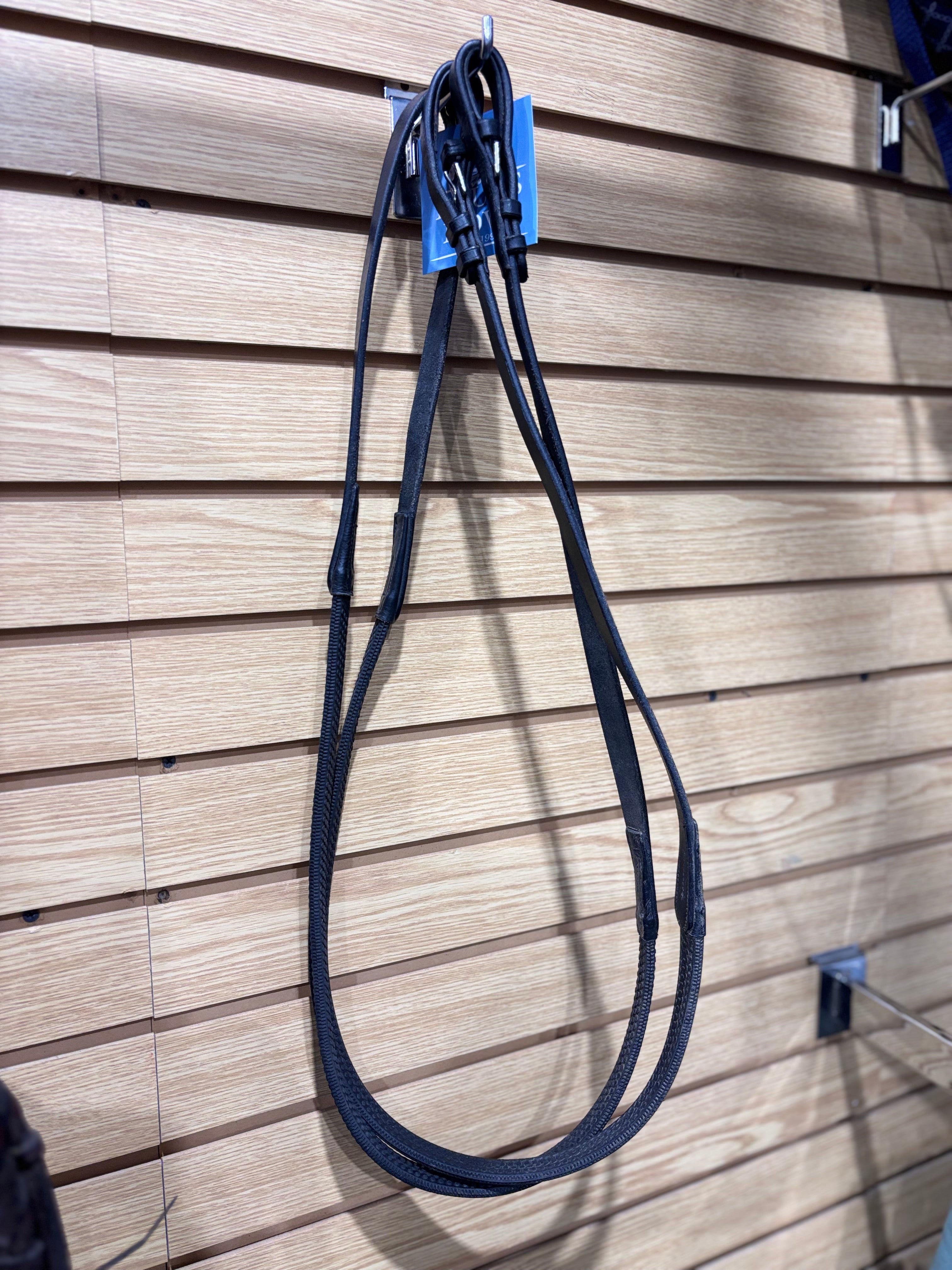 Used 54" Black Rubber Reins