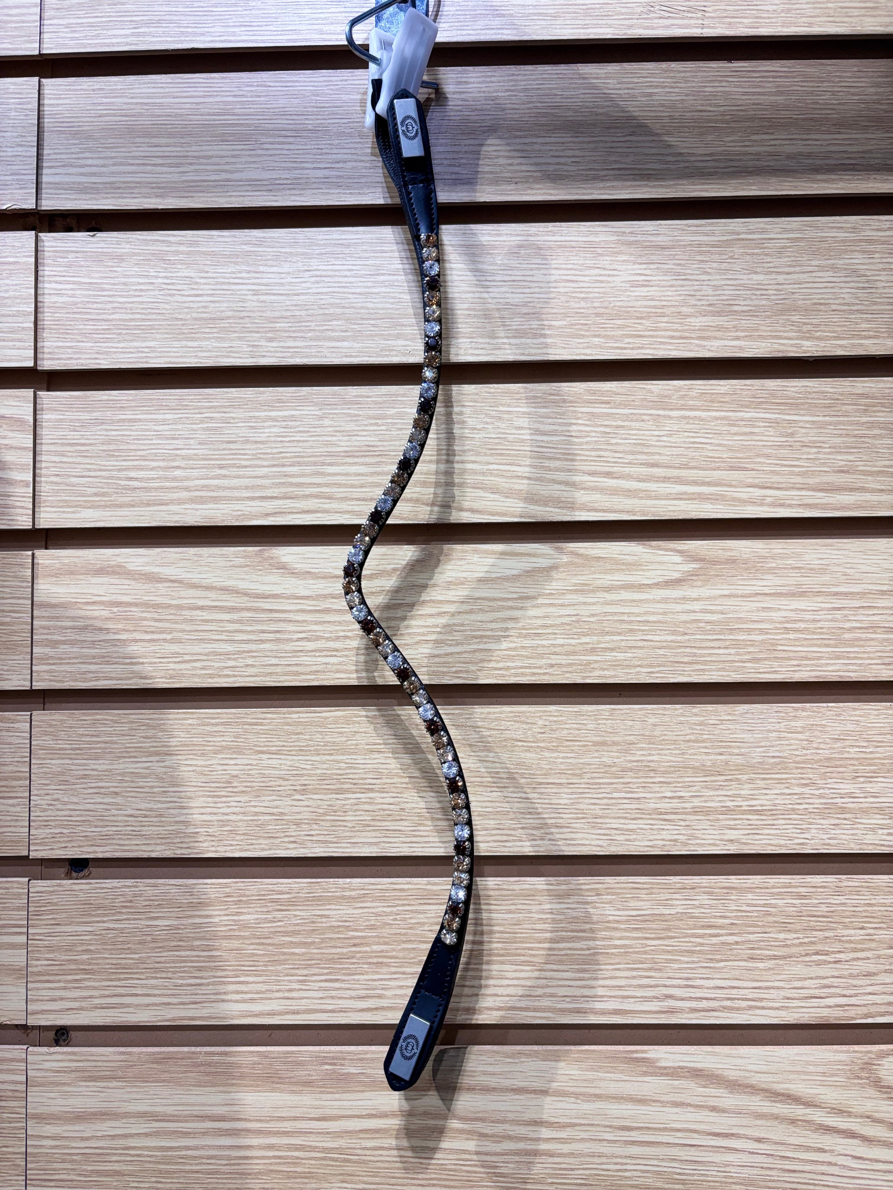Used Size 3 Black/Gold PS of Sweden Browband