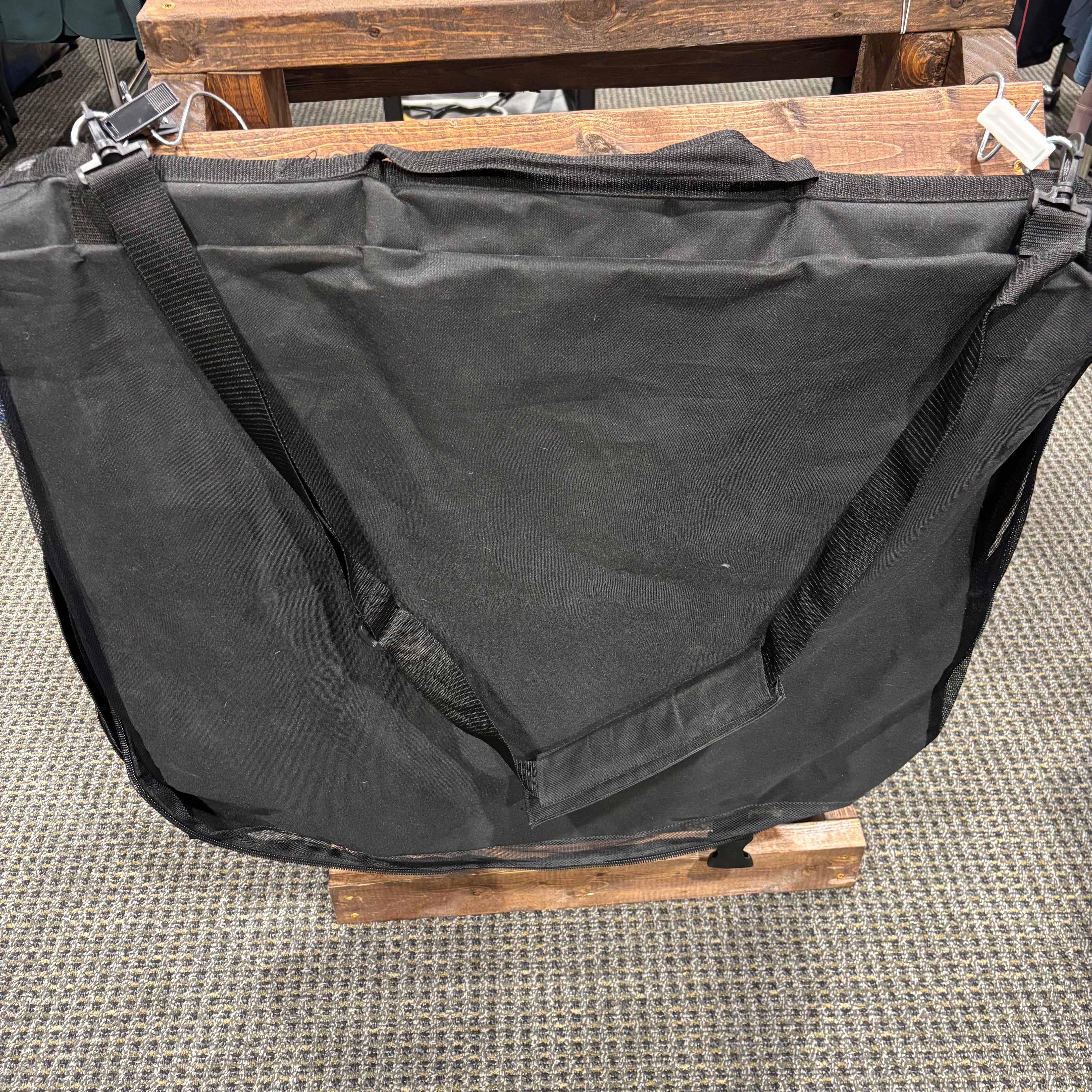 Used Black Saddle Pad Bag