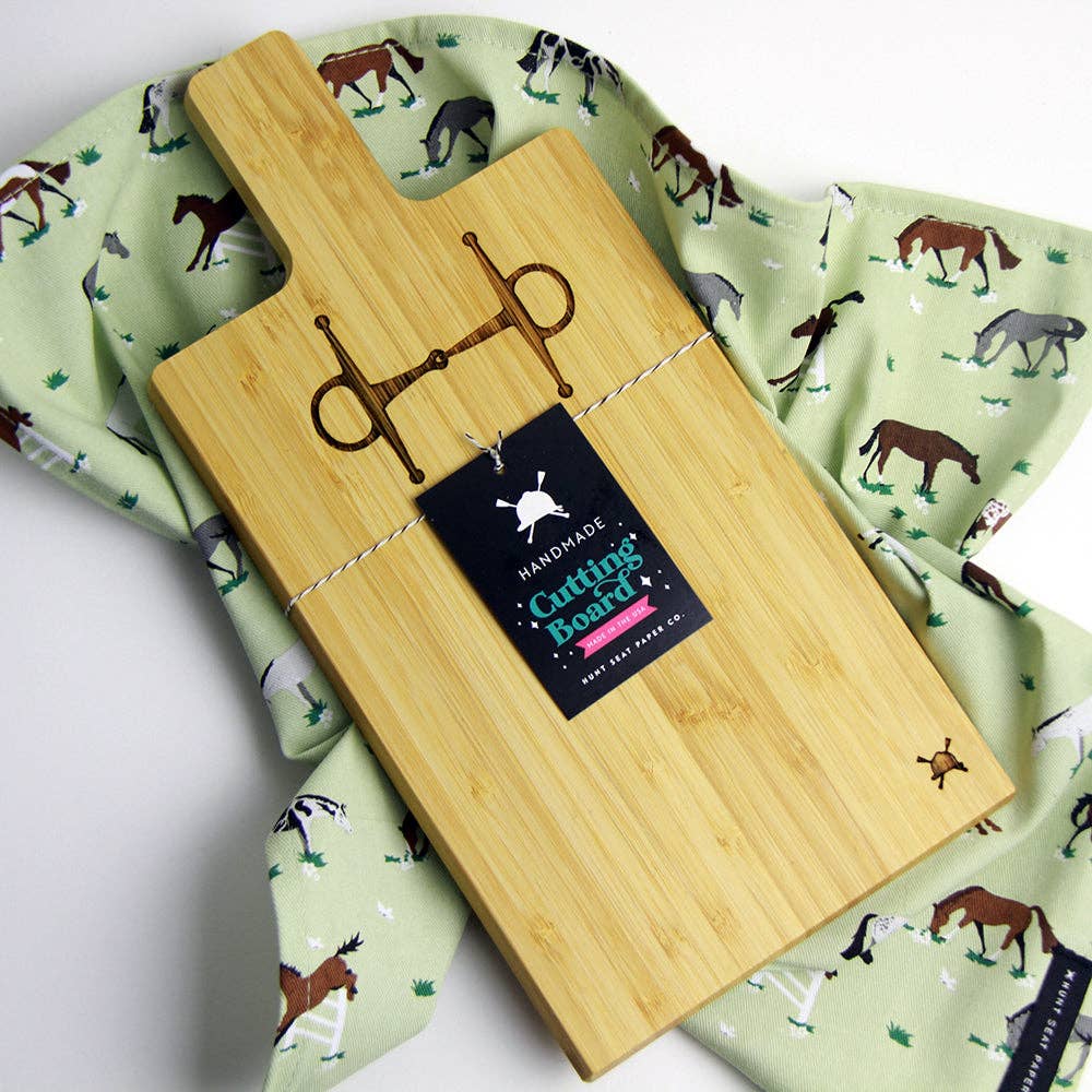 Hunt Seat Paper Co. - Full Cheek Bamboo Mini Charcuterie Board