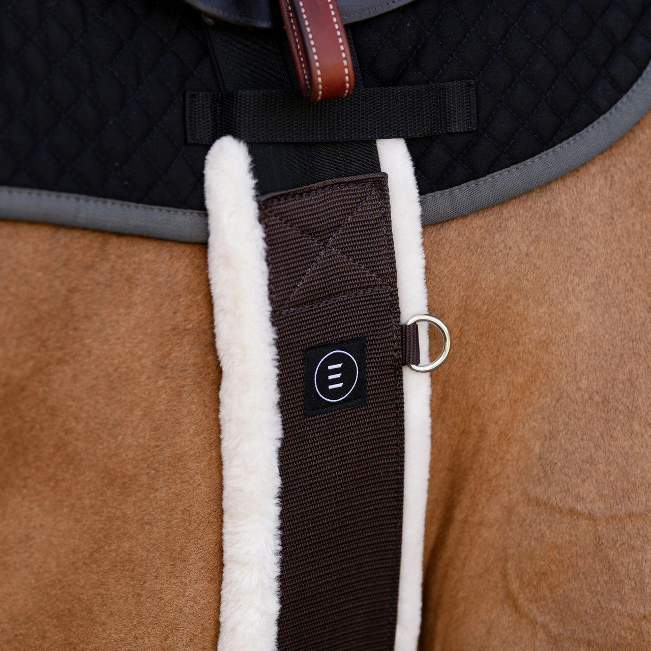 EquiFit Essential Schooling Girth w/ UltraWool Liner - supporting