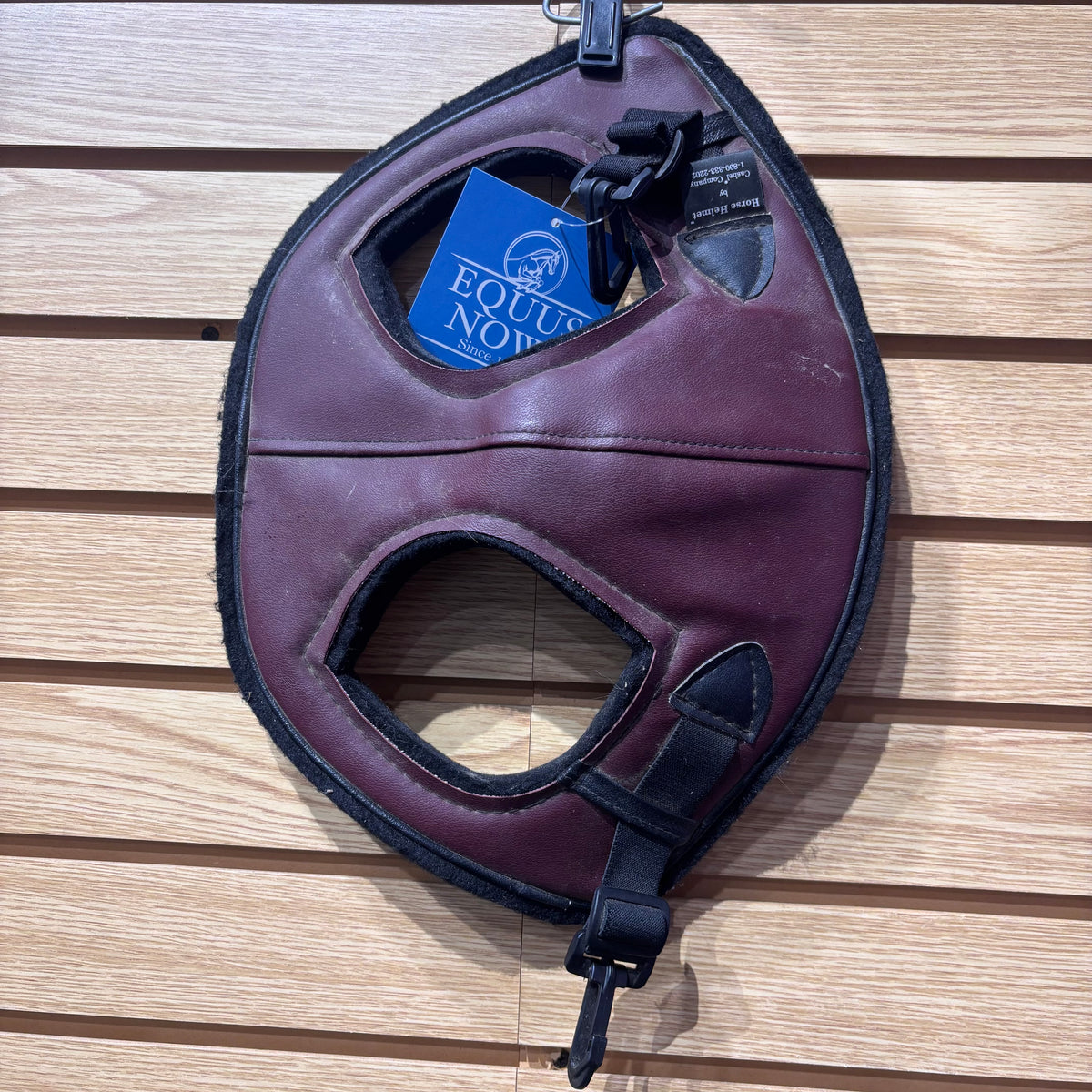 Used Horse Maroon Cashel "Horse Helmet" Bumper