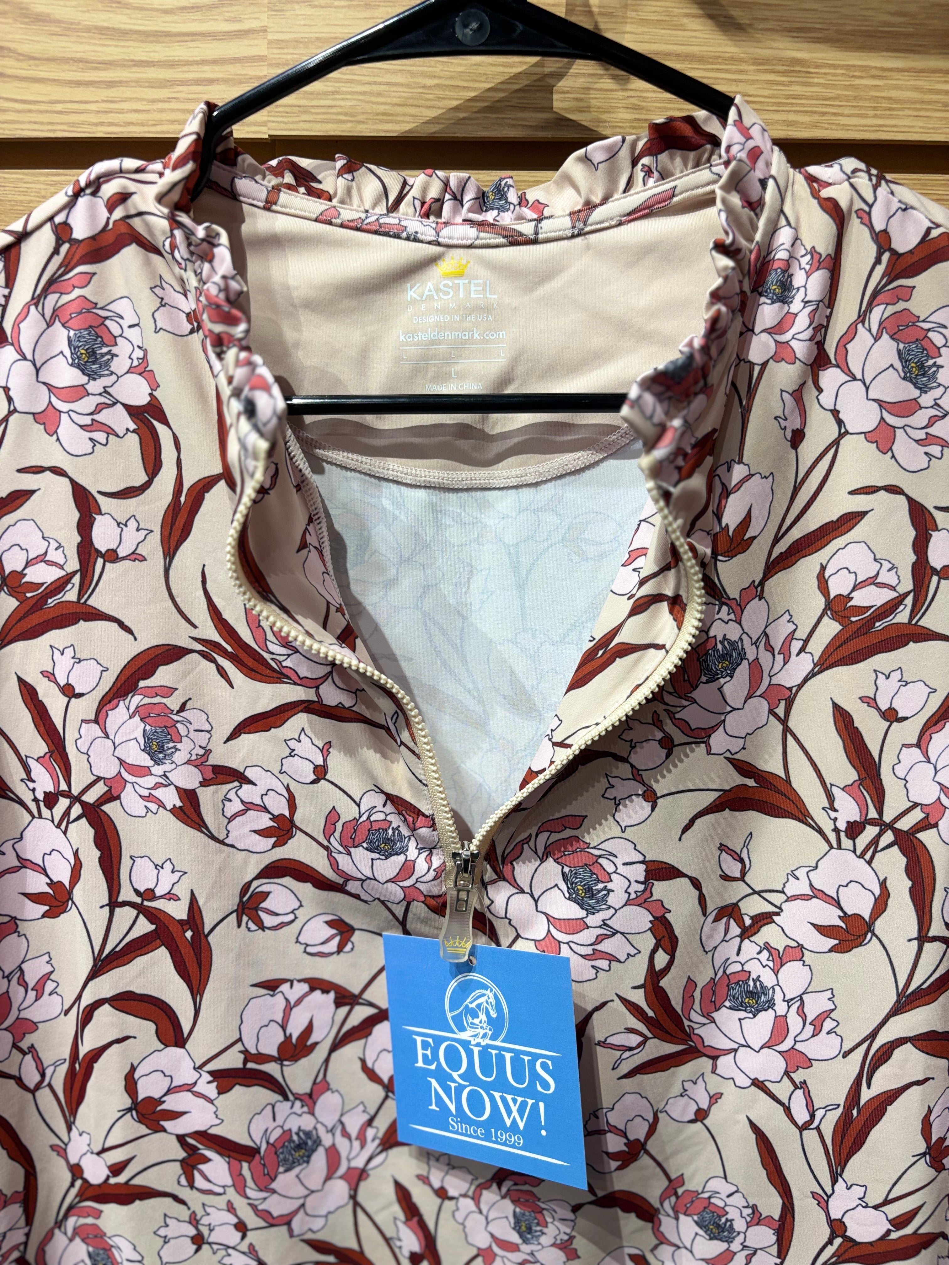Used Large Floral Kastel Denmark Tank
