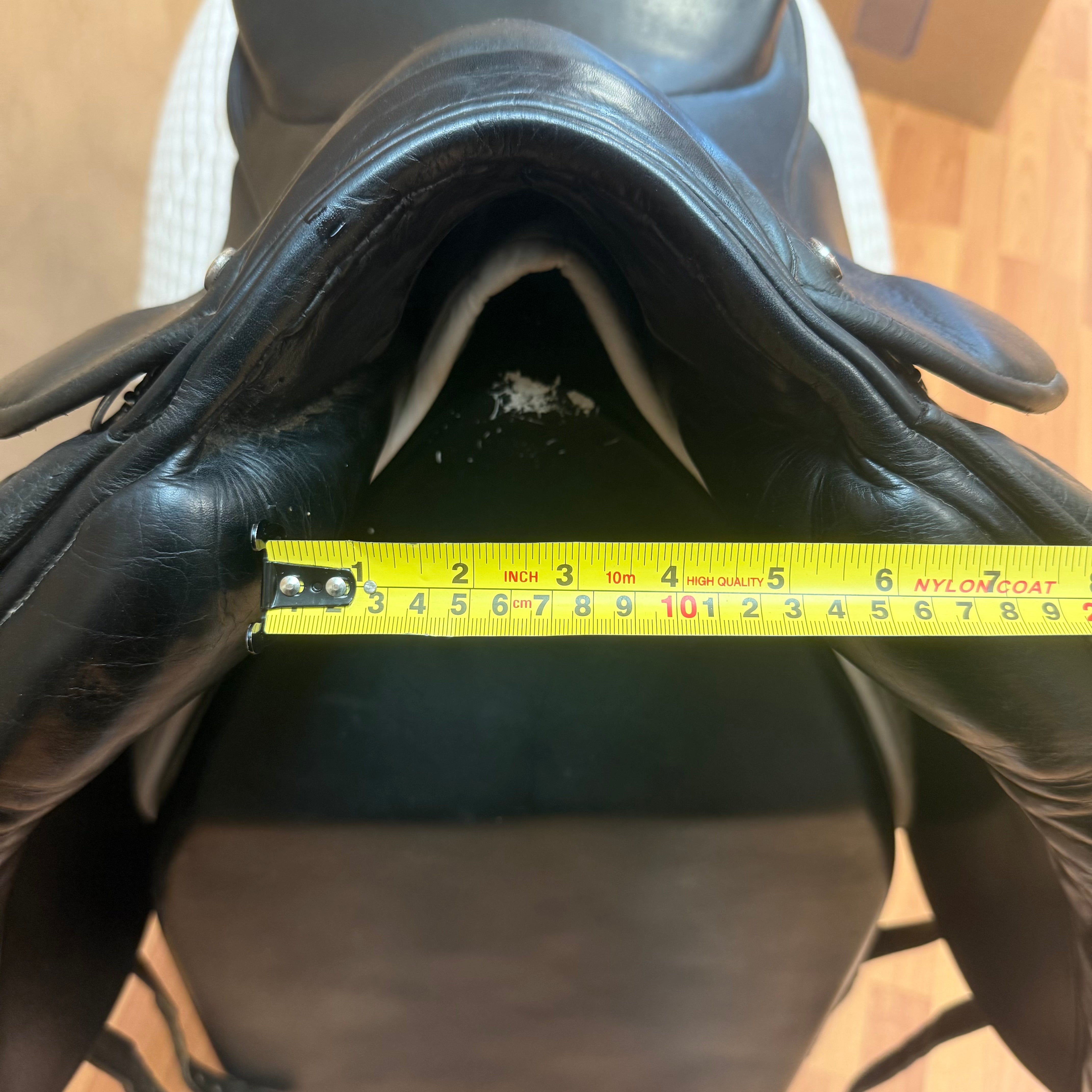 Used Stubben Scandica Dressage Saddle 19" Wide Tree