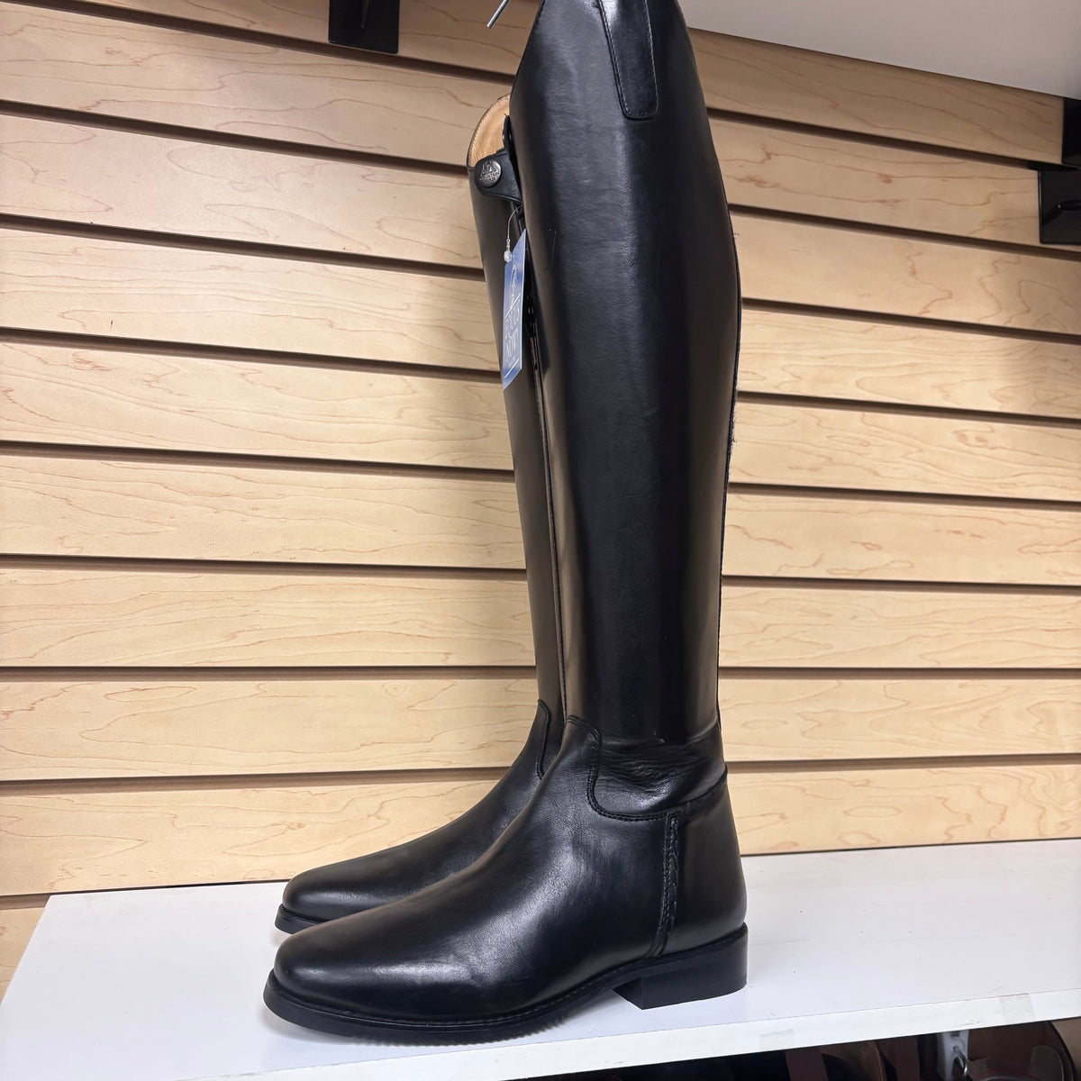 Used Euro 38 Black Mountain Horse Serenade Dressage Boots- Regular/Slim