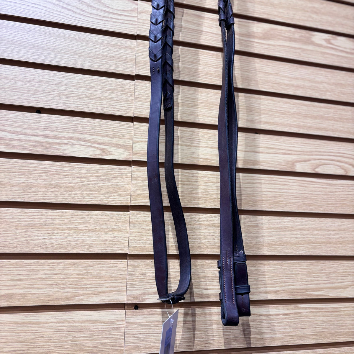 Used 62" Brown Wide Laced Reins