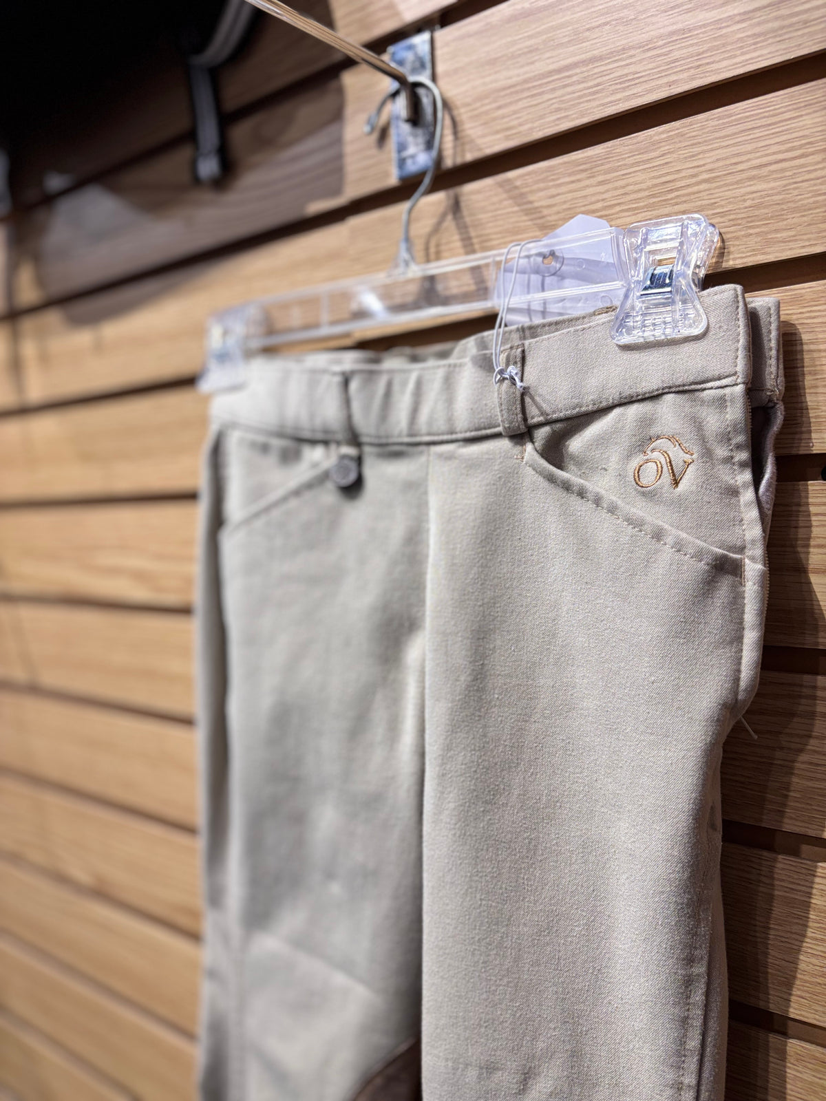 Used Kids 12 Tan Ovation Breeches