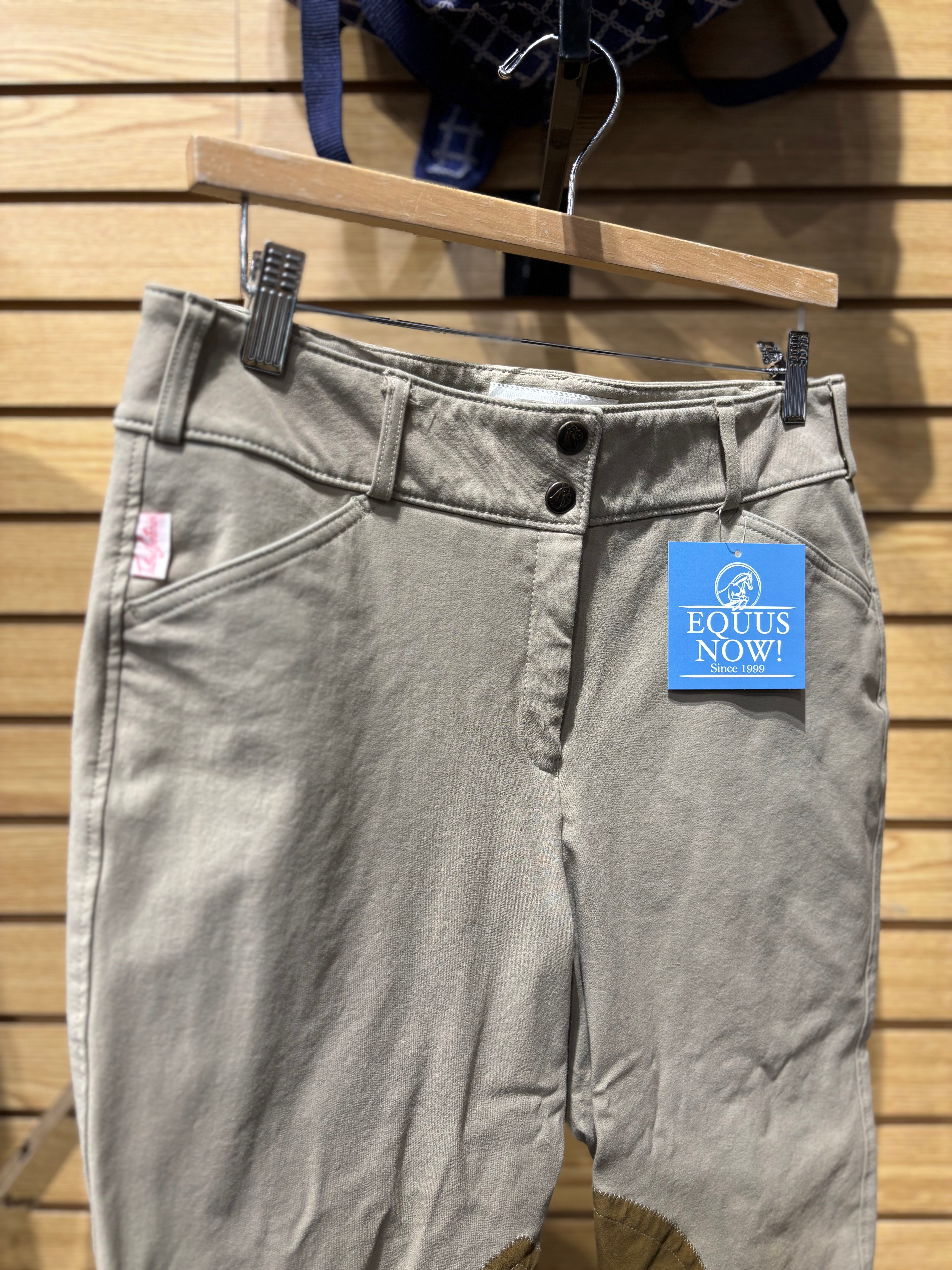 Used 32 Tan Tailored Sportsman Breeches