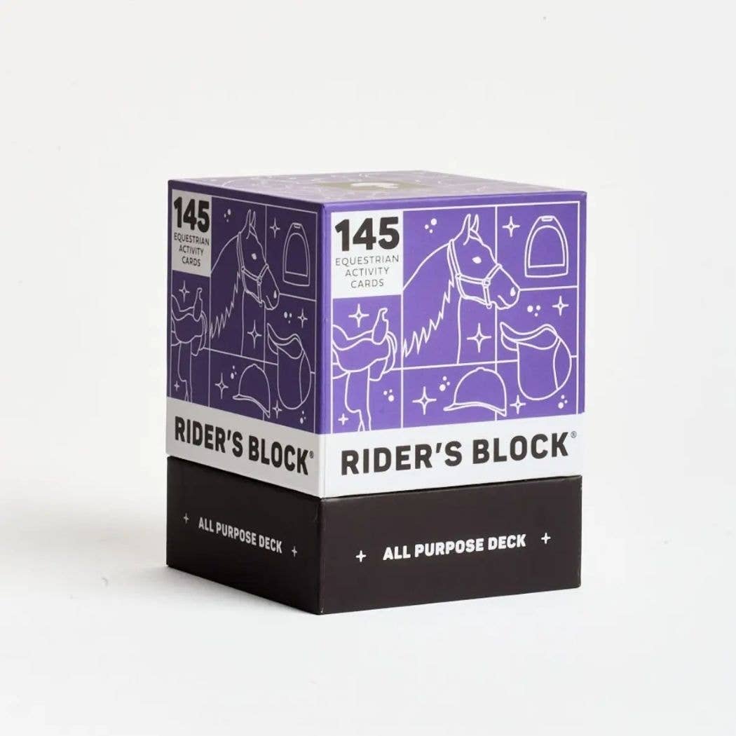 Stable Mind - Horse Riding Exercises & Activity Card Deck - All Purpose