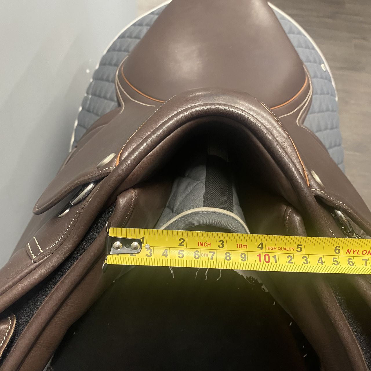 Used Collegiate Honour Jump Saddle 17" Medium Tree - sku to order - 4002942