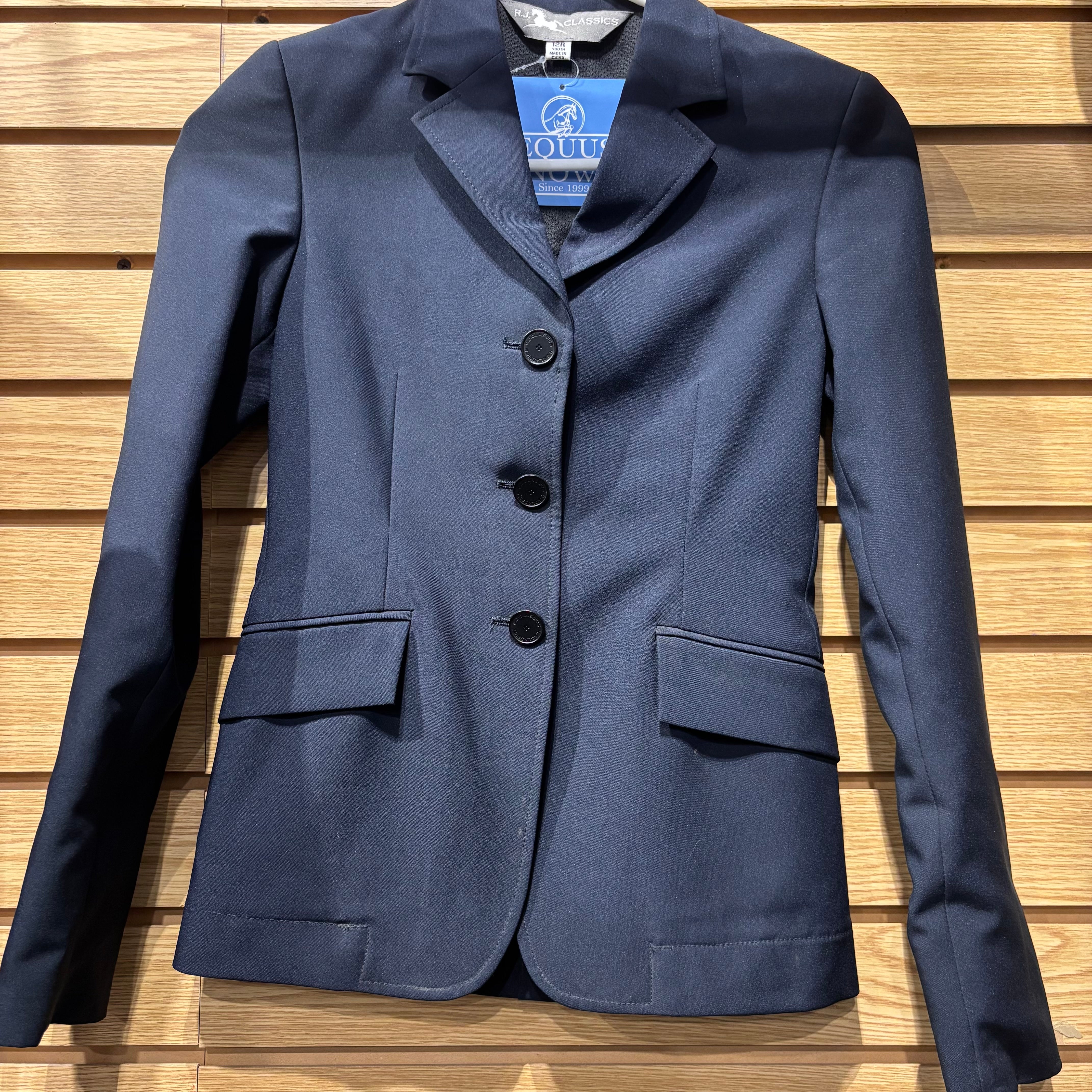 Used Youth 12R Navy RJ Classics Show Coat