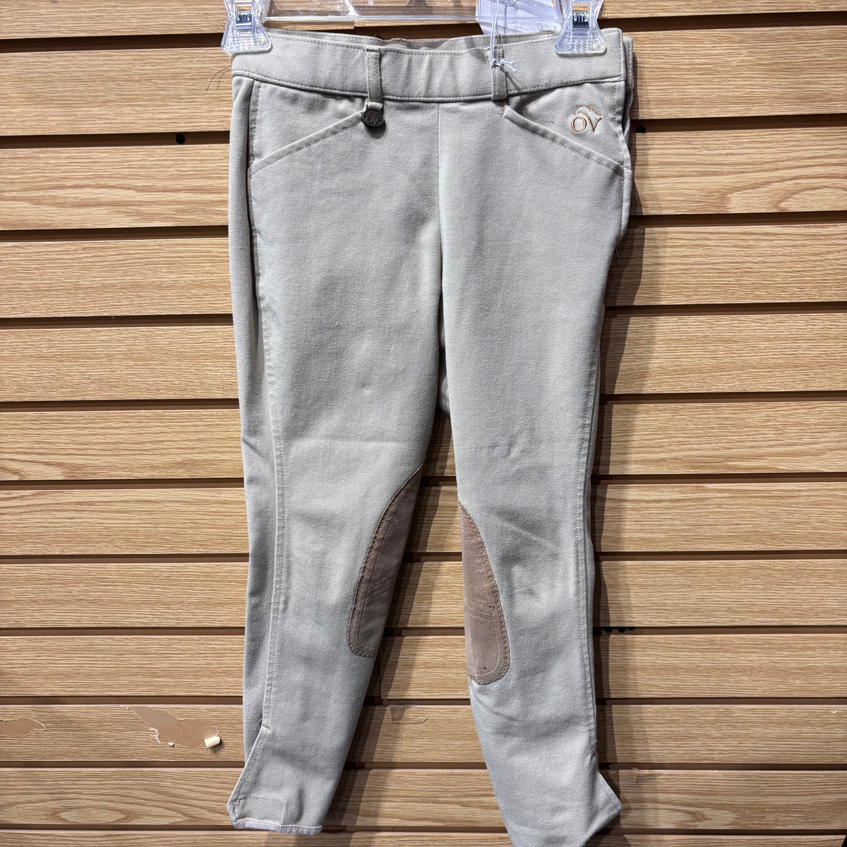 Used Kids 12 Tan Ovation Breeches