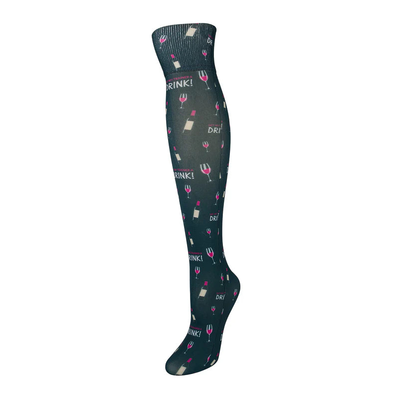 Ovation Ladies Patterned Zocks Riding Boot Socks