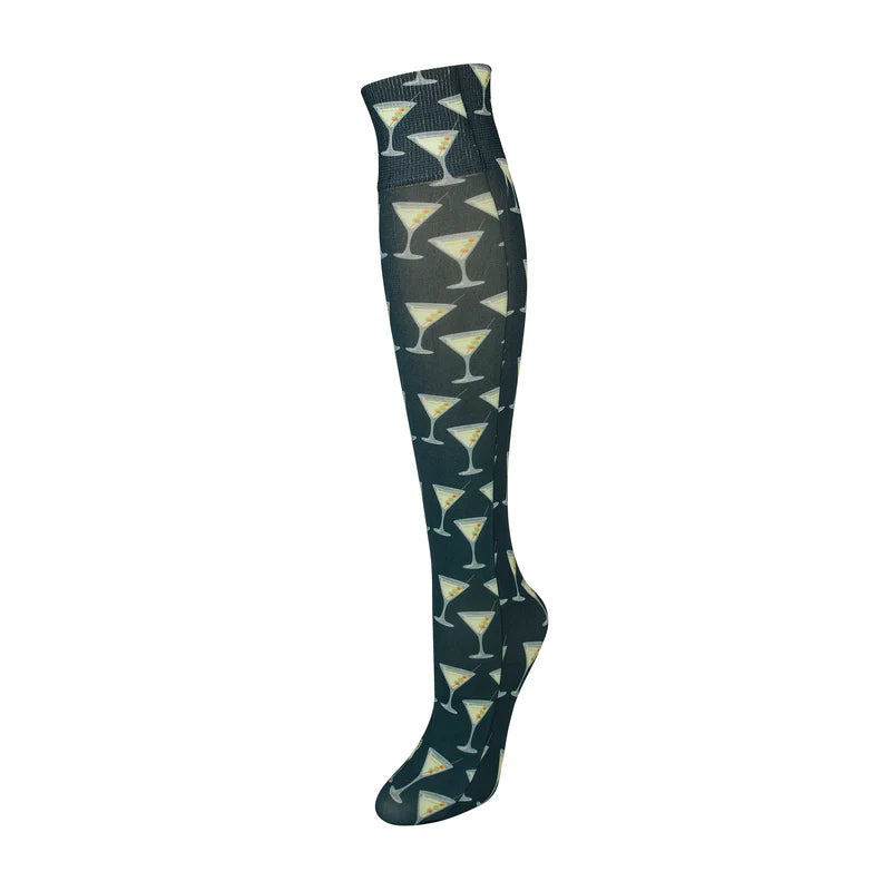 Ovation Ladies Patterned Zocks Riding Boot Socks