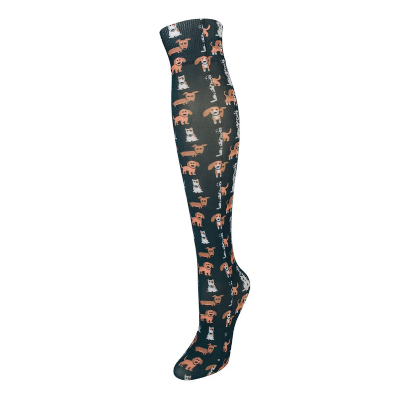 Ovation Ladies Patterned Zocks Riding Boot Socks