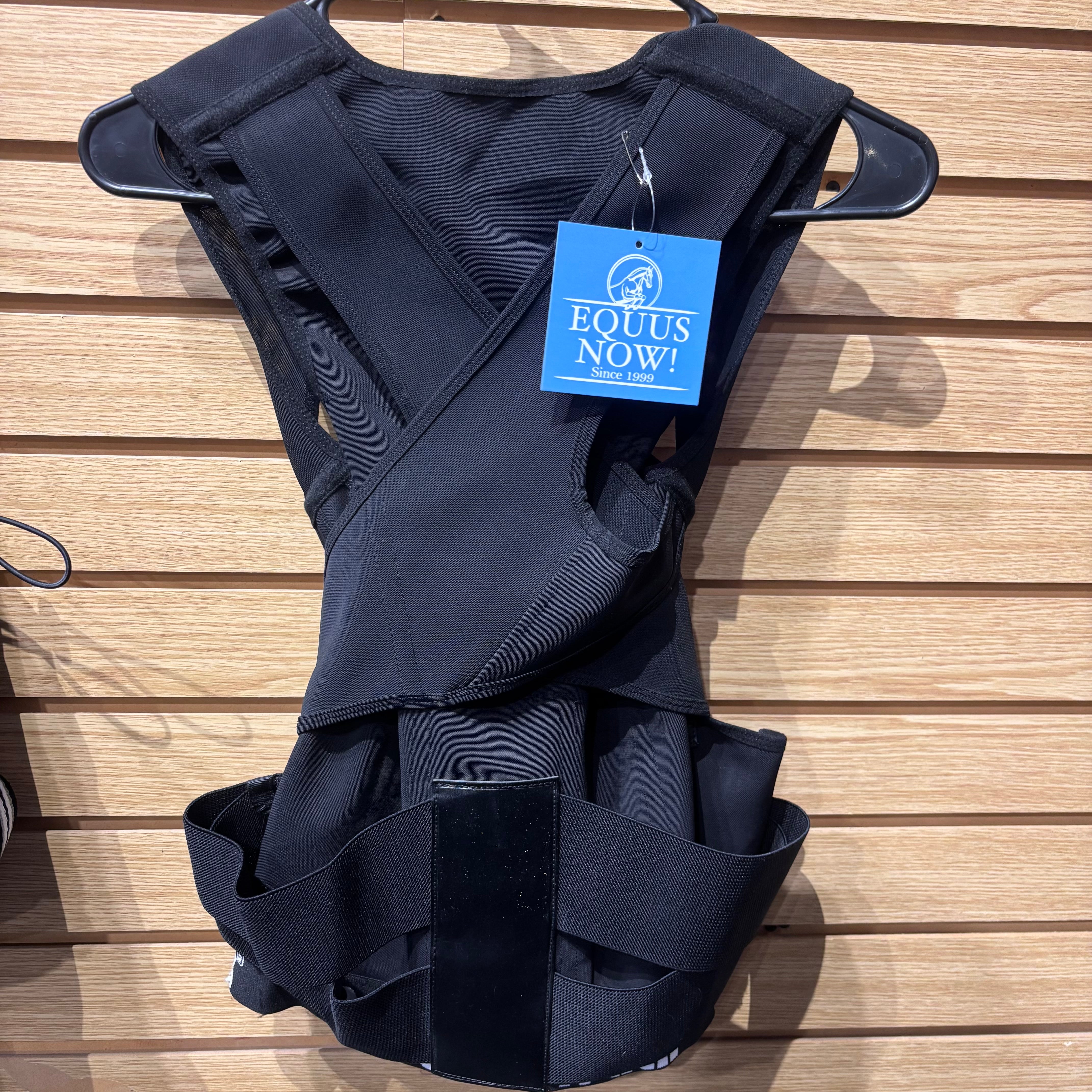 Used Small Black Back on Track Swedish Support Vest