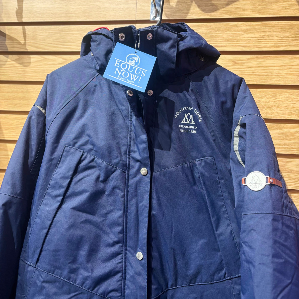 Used XXL Navy Moutain Horse Parka