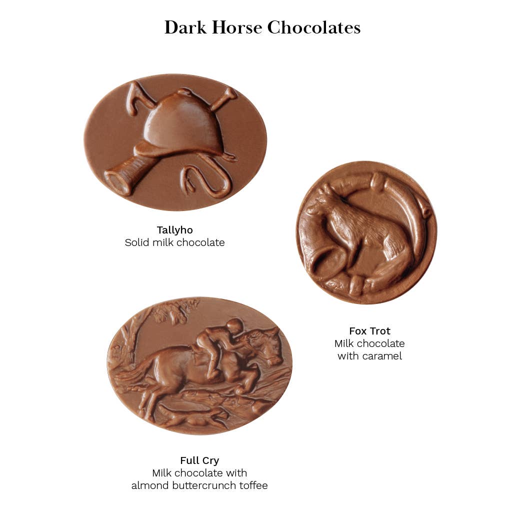 Dark Horse Chocolates Milk Chocolate Hunt Assortment 8 pcs