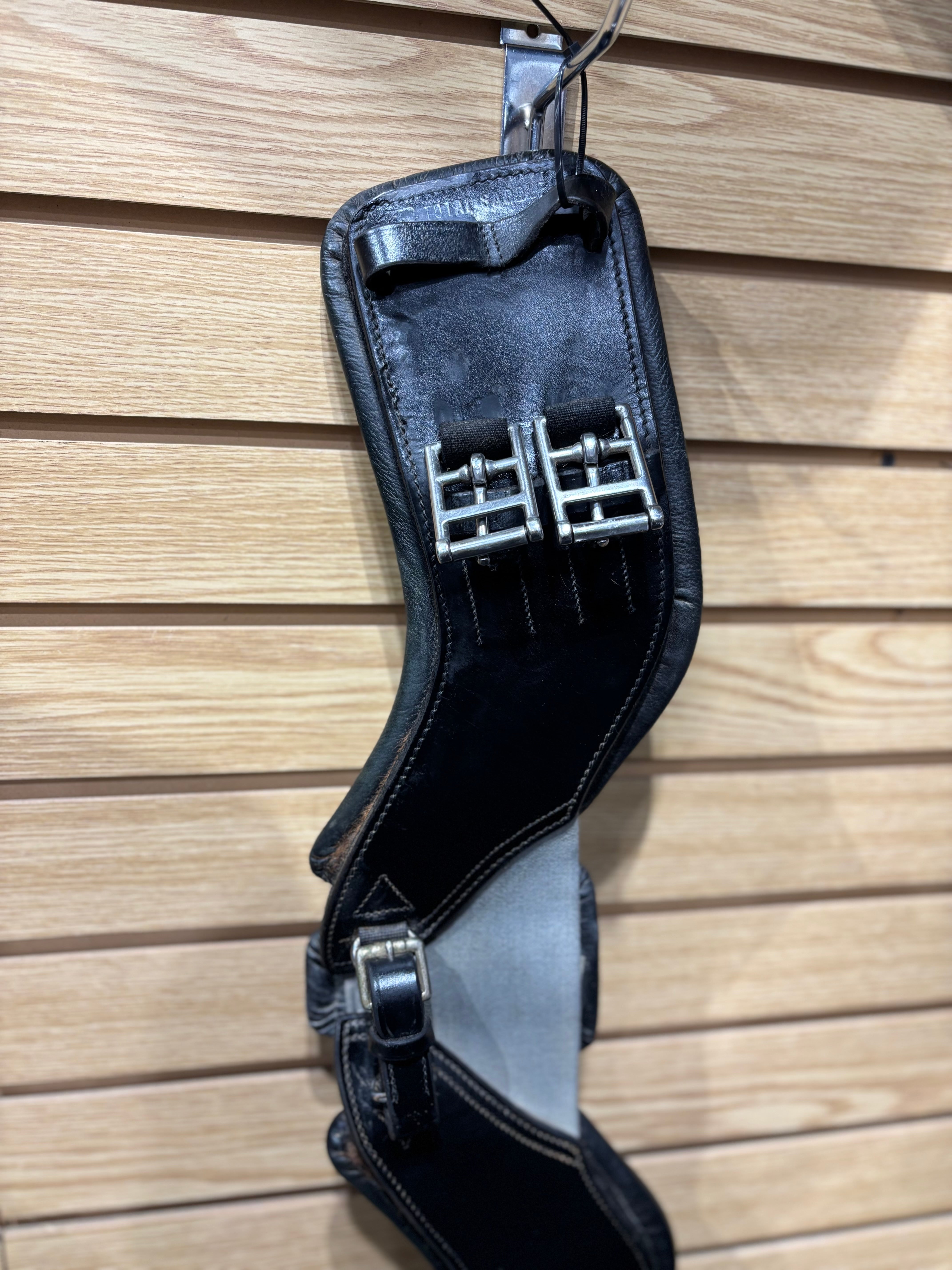 Used 22" Black Total Saddle Fit Dressage Girth