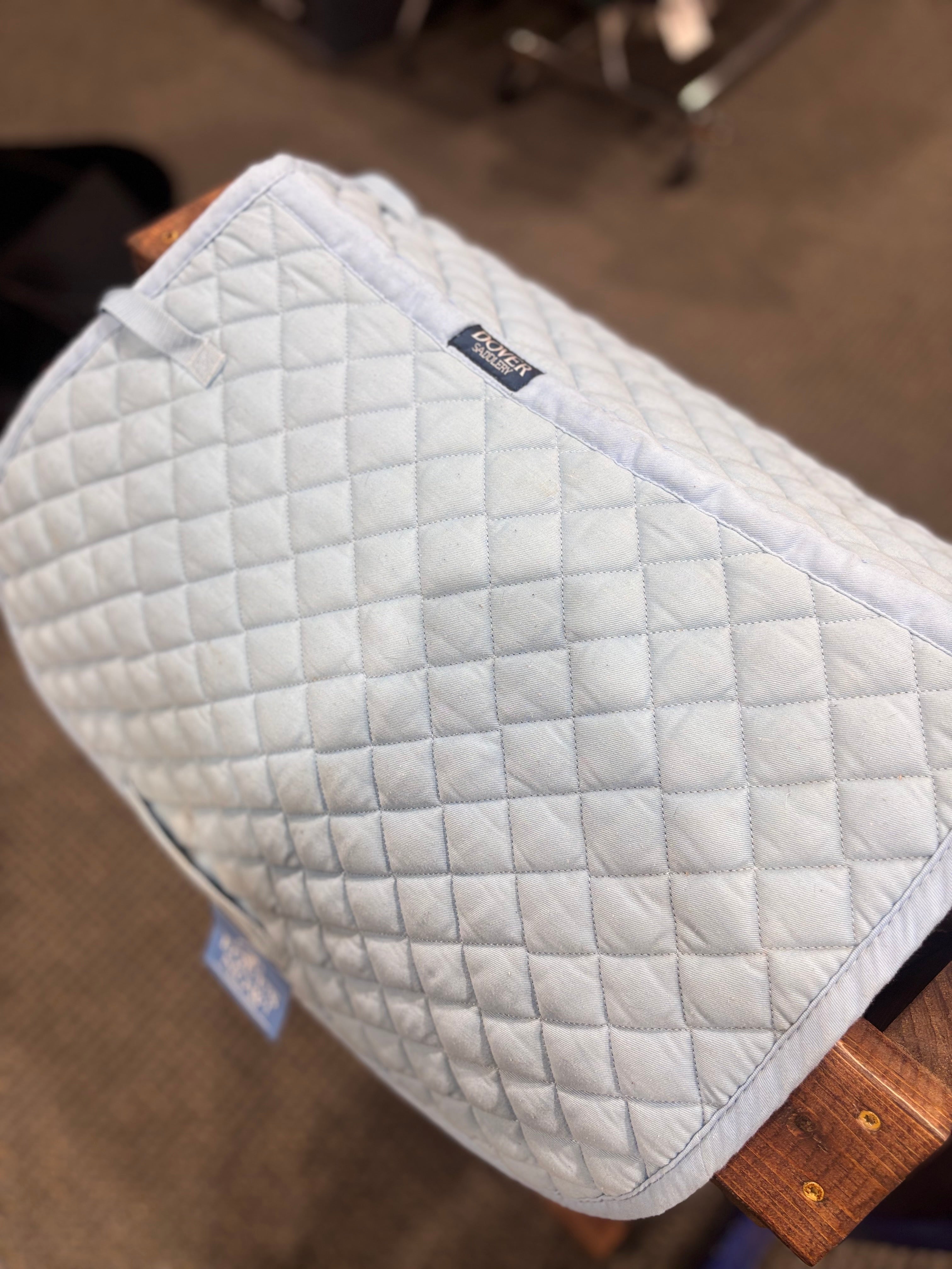 Used Dover Pony Baby Blue Saddle Pad