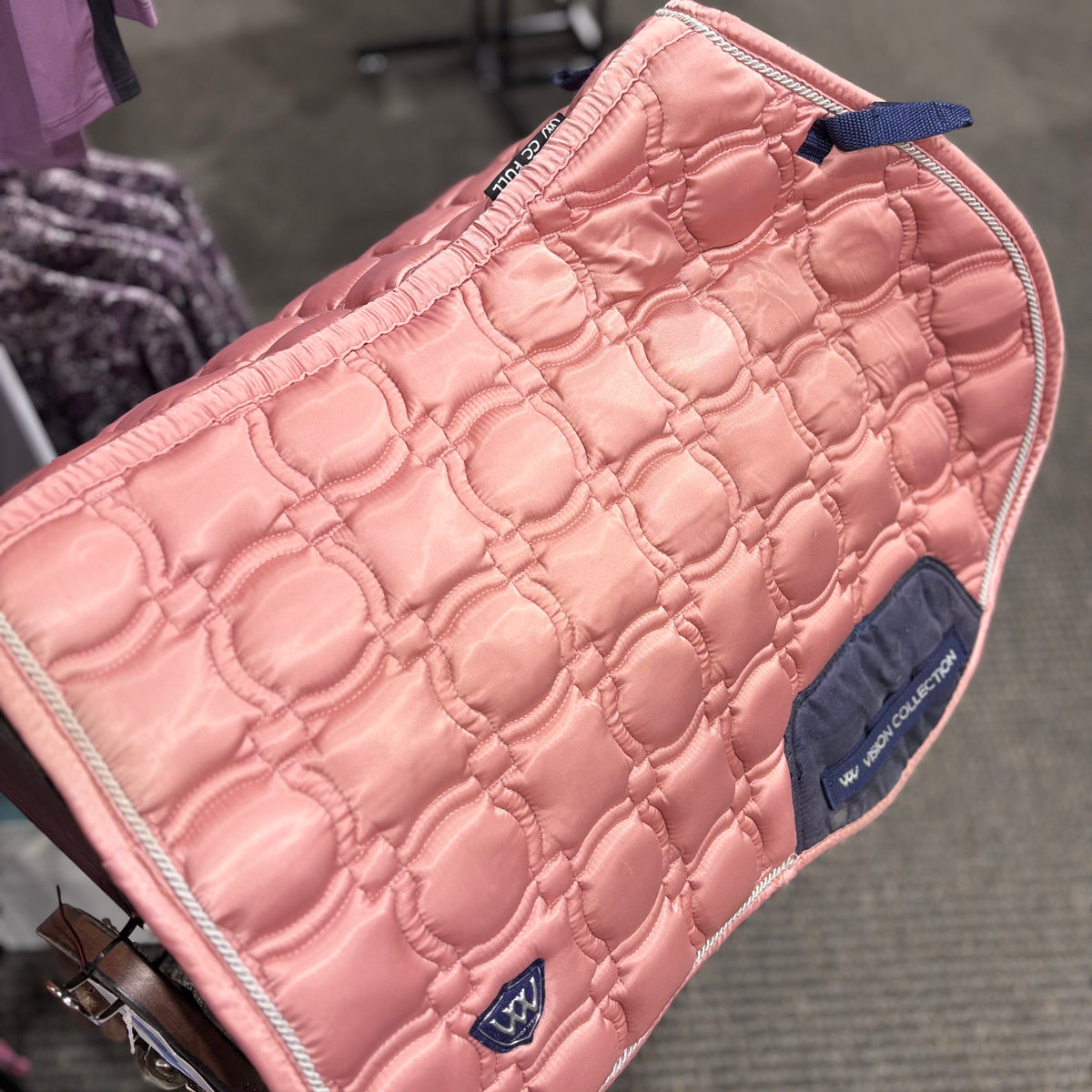 Used Full Blush Pink WoofWear CC Saddle Pad