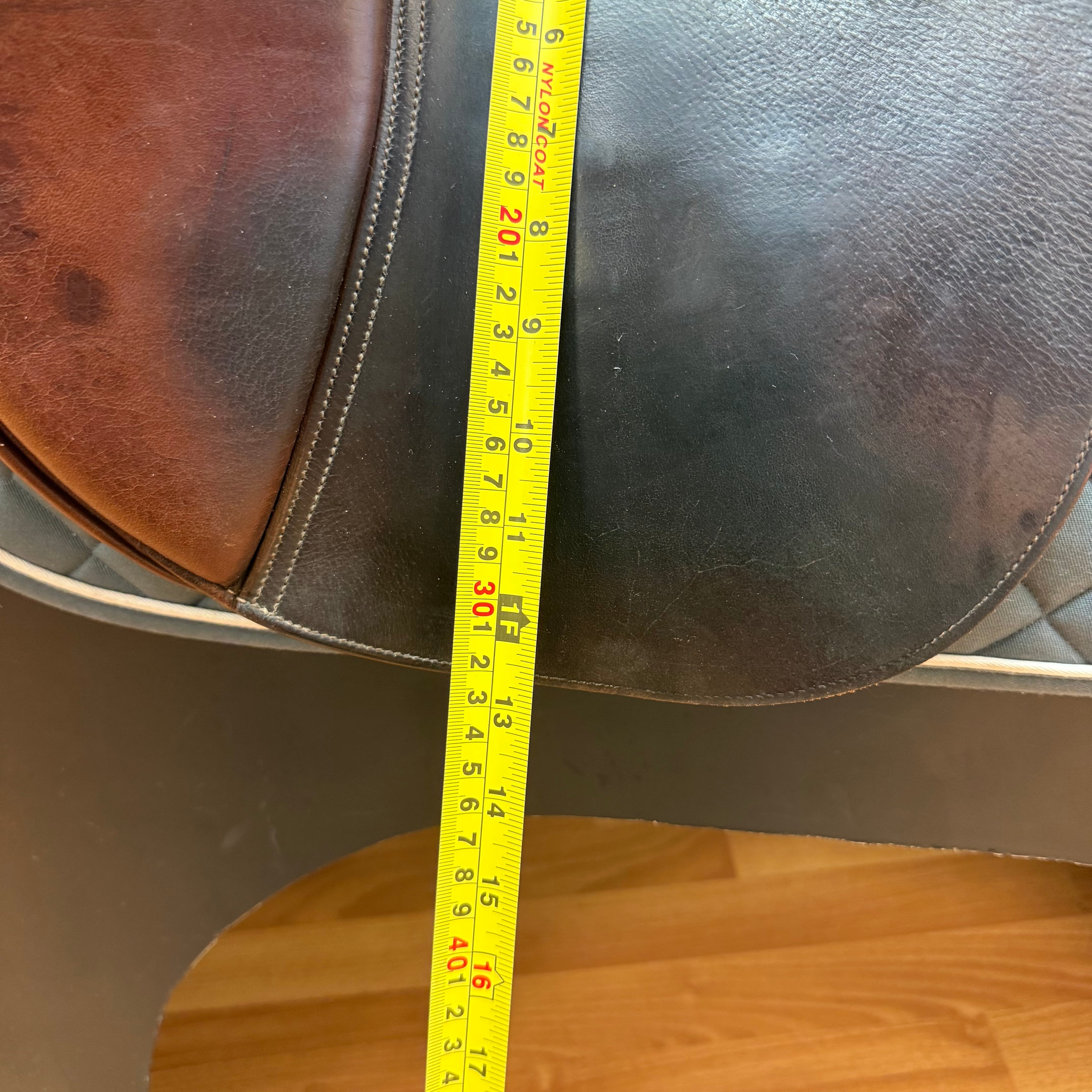 Used Pessoa Gen X Jump Saddle 17" Medium Tree SOLD